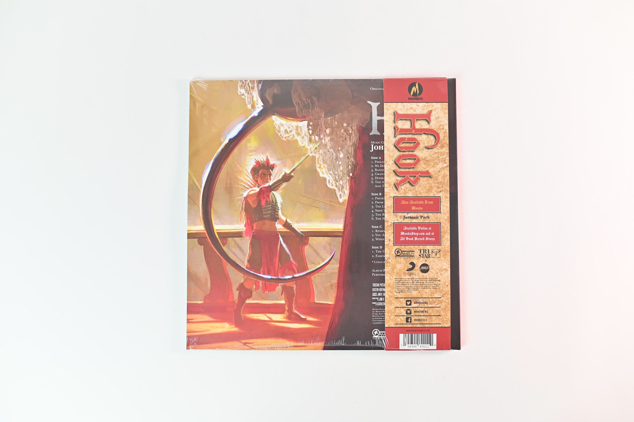John Williams - Hook (Original Motion Picture Soundtrack) on Mondo - Sealed