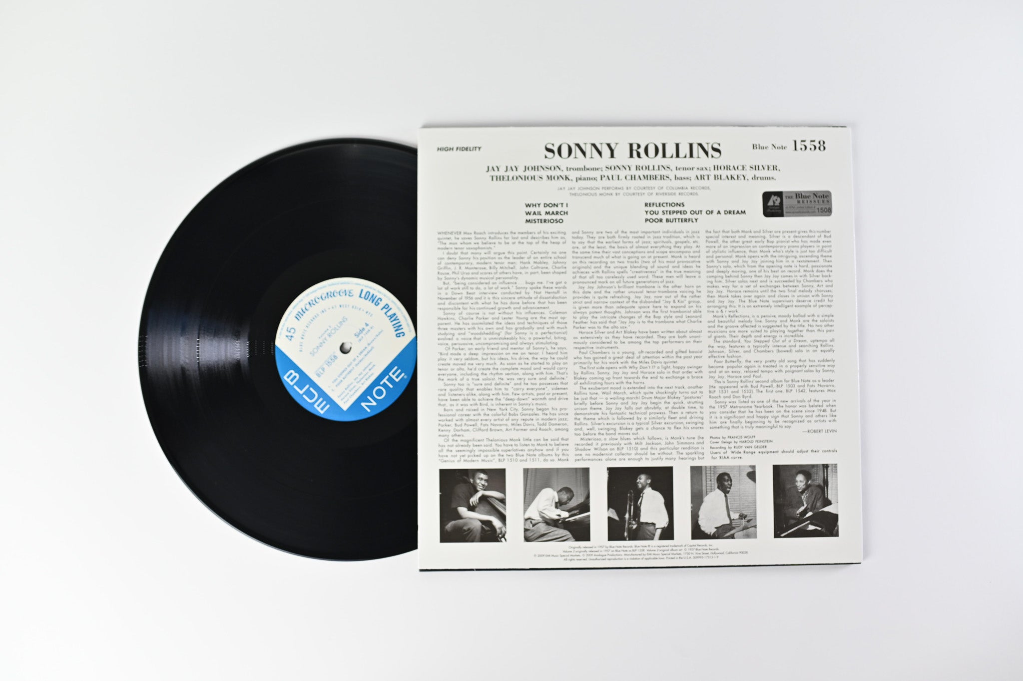 Sonny Rollins - Volume 2 on Blue Note Analogue Productions Reissue 45 RPM Numbered