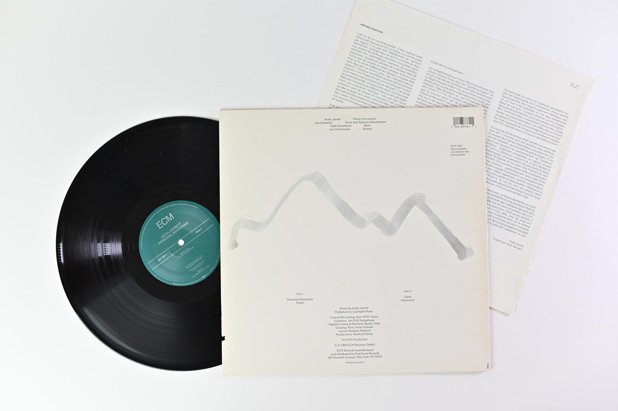 Keith Jarrett - Personal Mountains on ECM Records