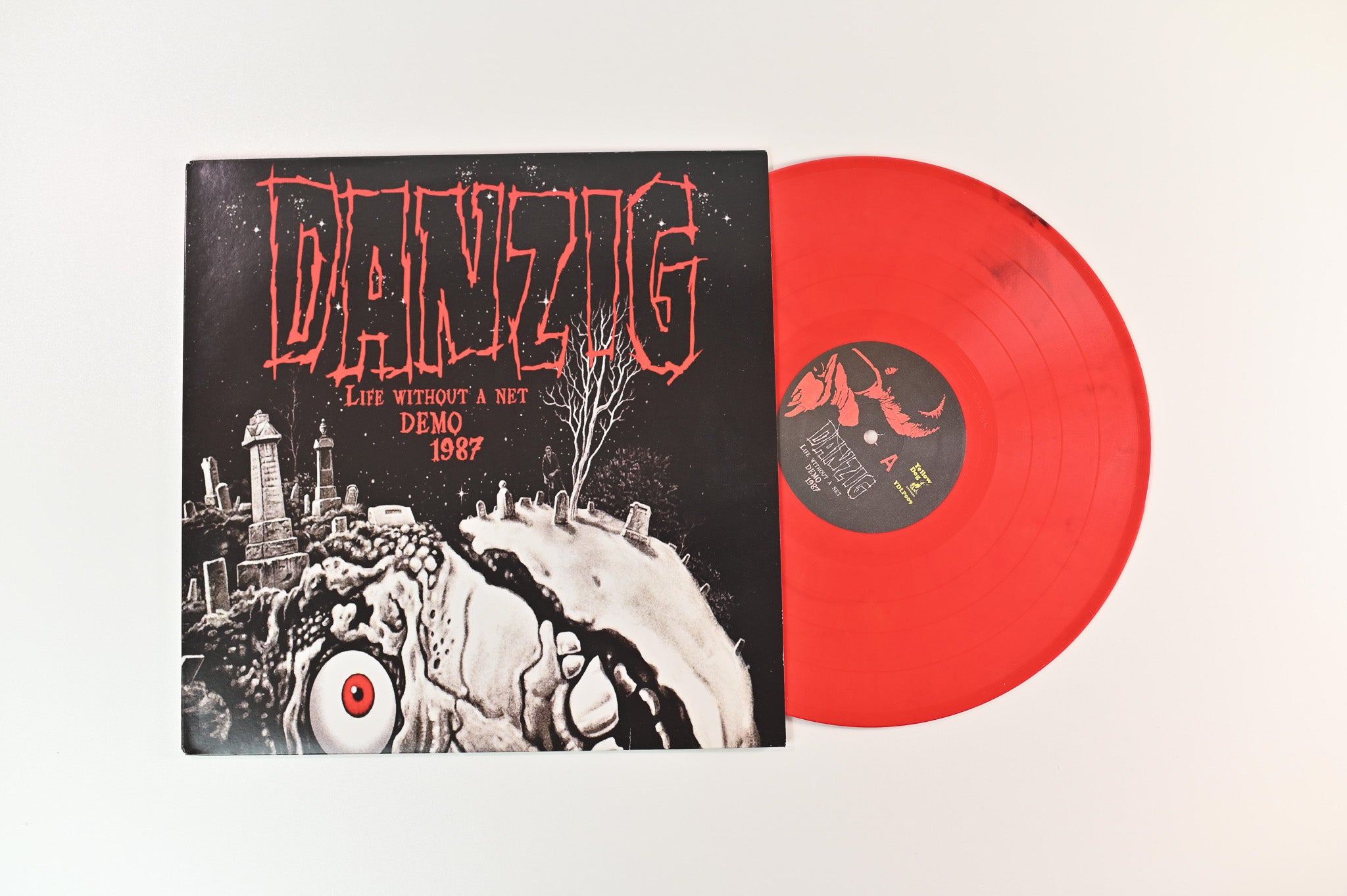 Danzig - Life Without A Net Demo 1987 Red Vinyl Unofficial Pressing