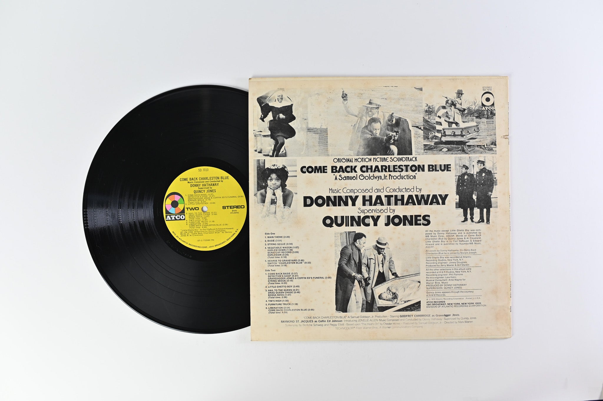 Donny Hathaway - Come Back Charleston Blue (Original Motion Picture Soundtrack) on ATCO Records