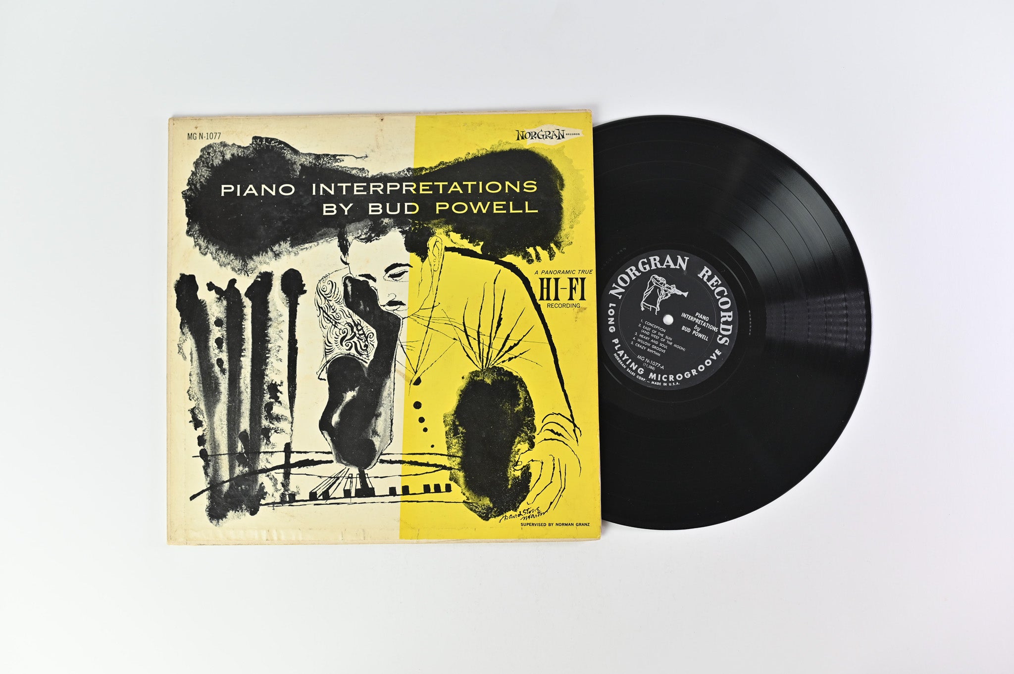 Bud Powell - Piano Interpretations By Bud Powell on Norgran Records