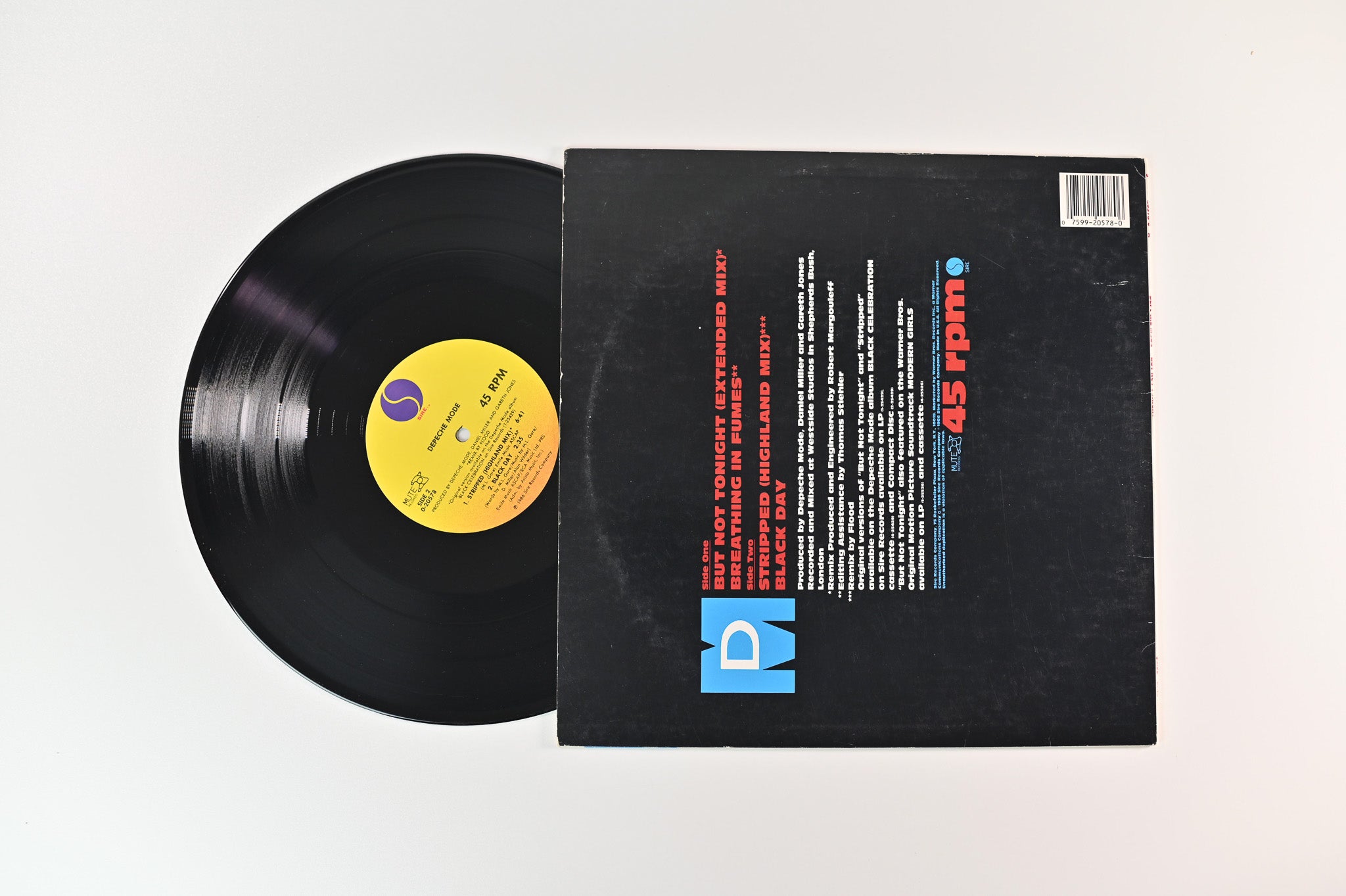 Depeche Mode - But Not Tonight on Mute Sire 12" 45 RPM Maxi Single