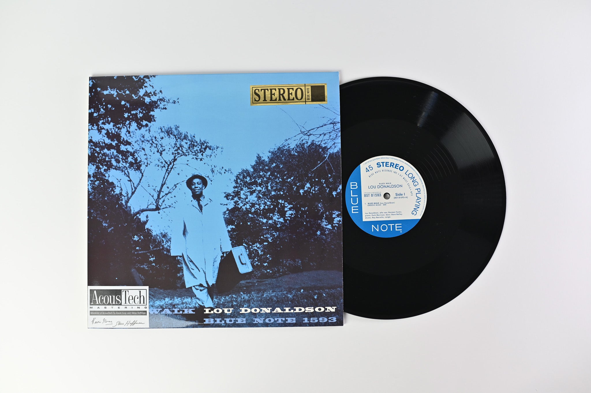 Lou Donaldson - Blues Walk on Blue Note Analogue Productions Reissue Numbered 45 RPM