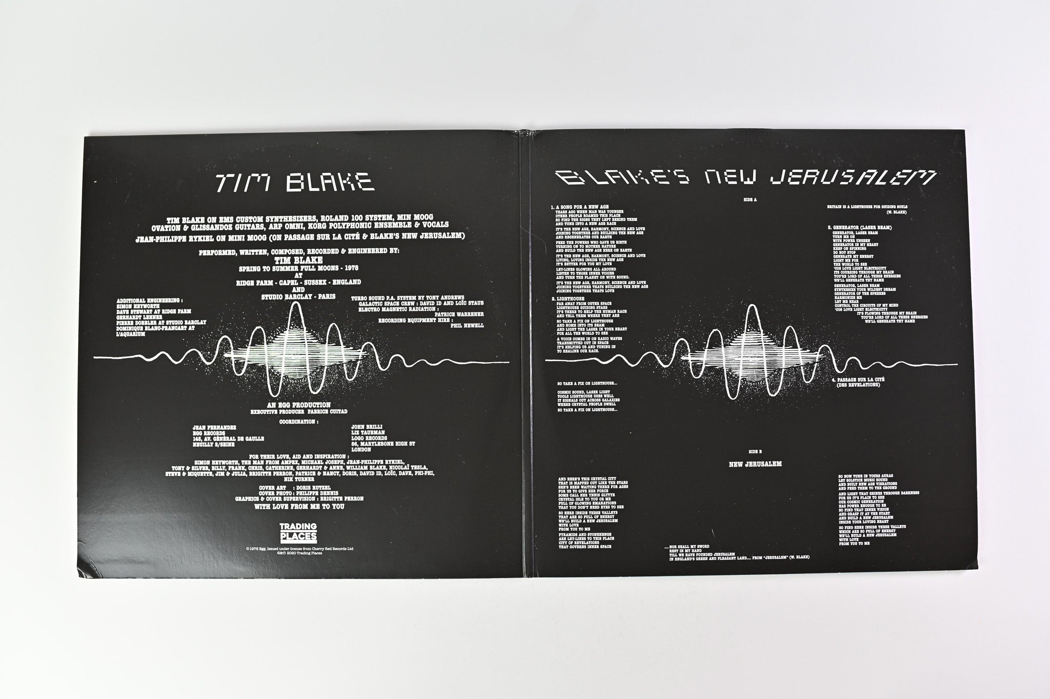 Tim Blake - Blake's New Jerusalem on Trading Places