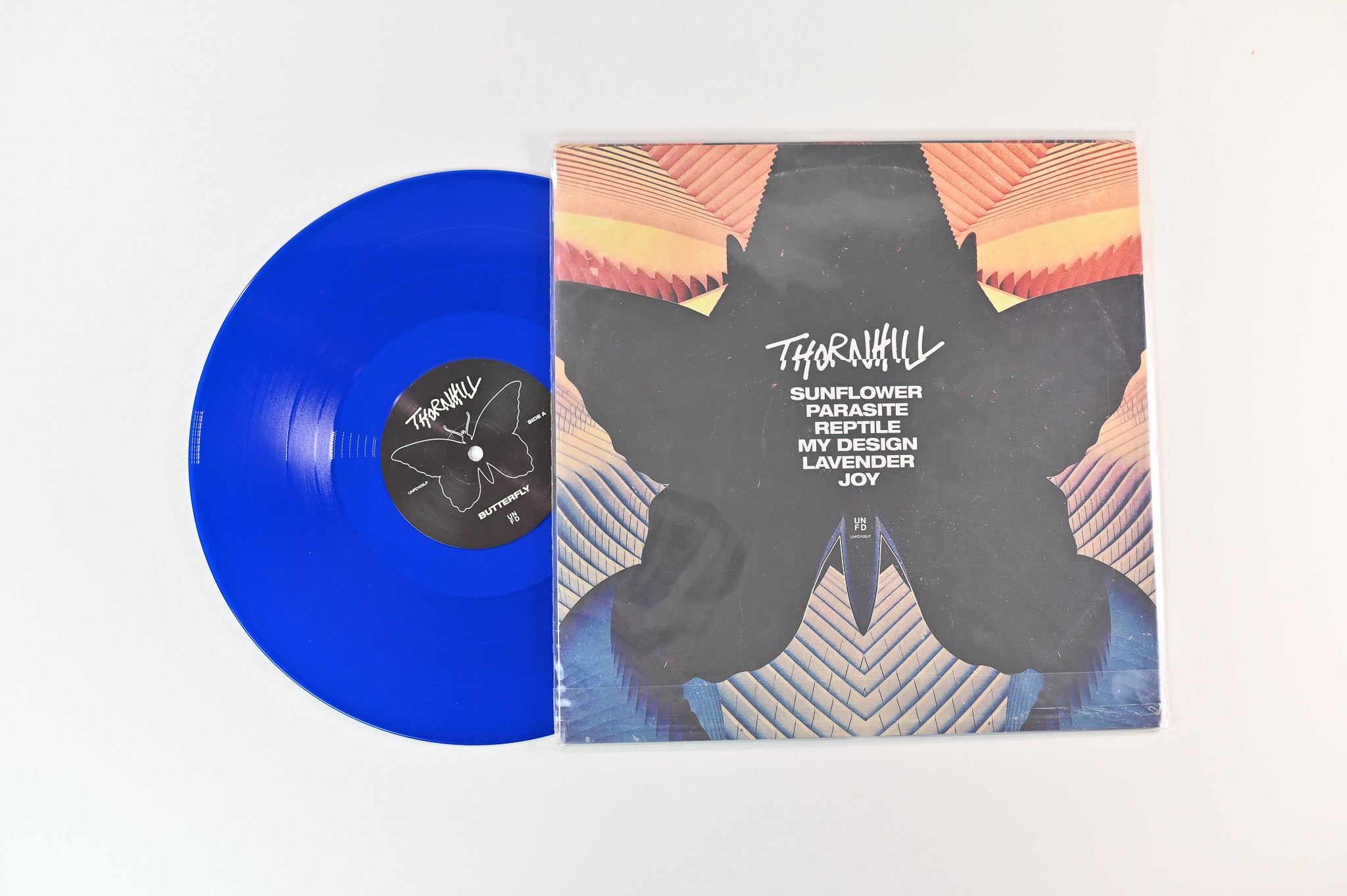 Thornhill - Butterfly on UNFD Ltd 12" 45 RPM Blue Transparent EP