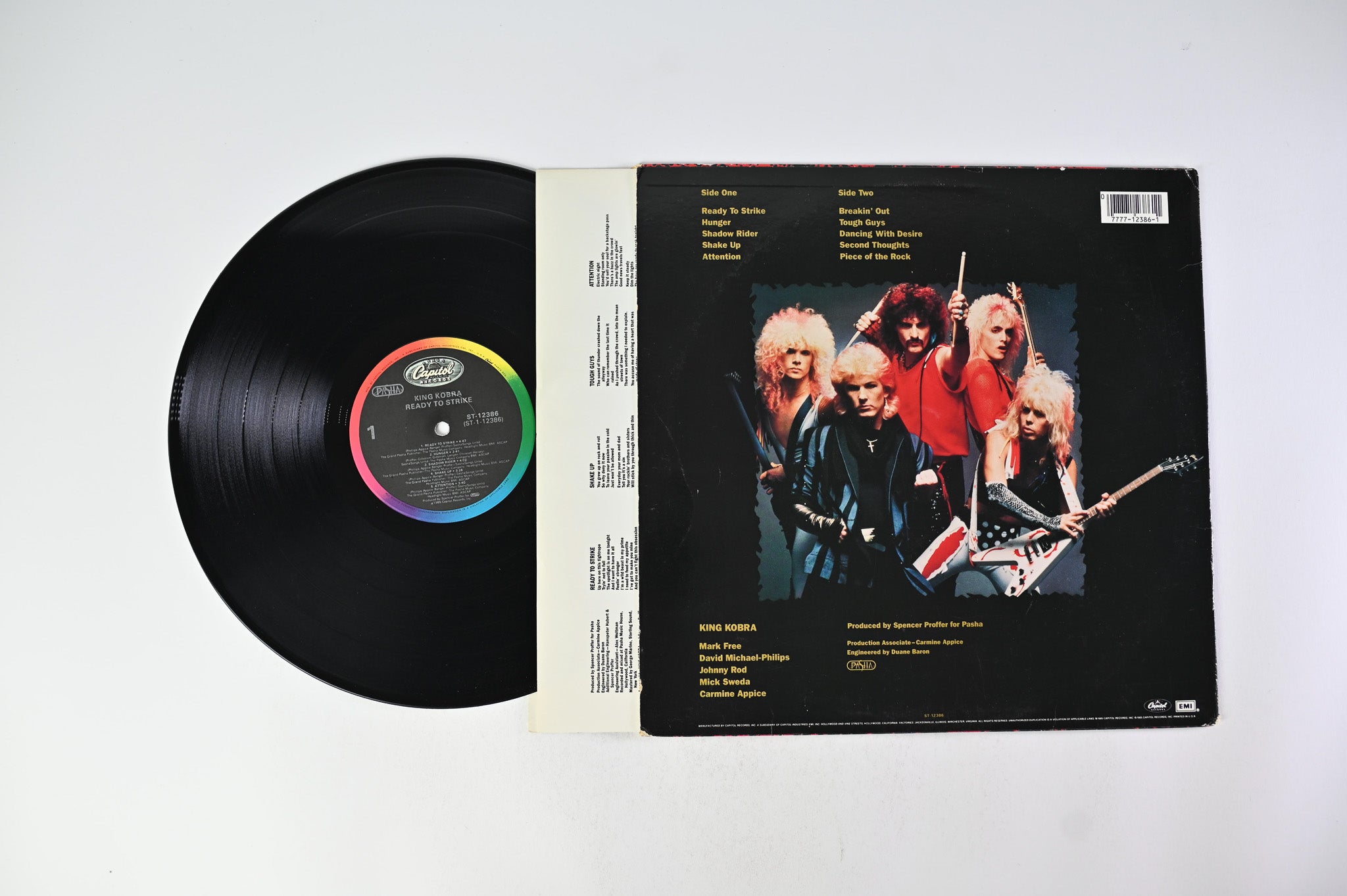 King Kobra - Ready To Strike on Capitol Records / EMI