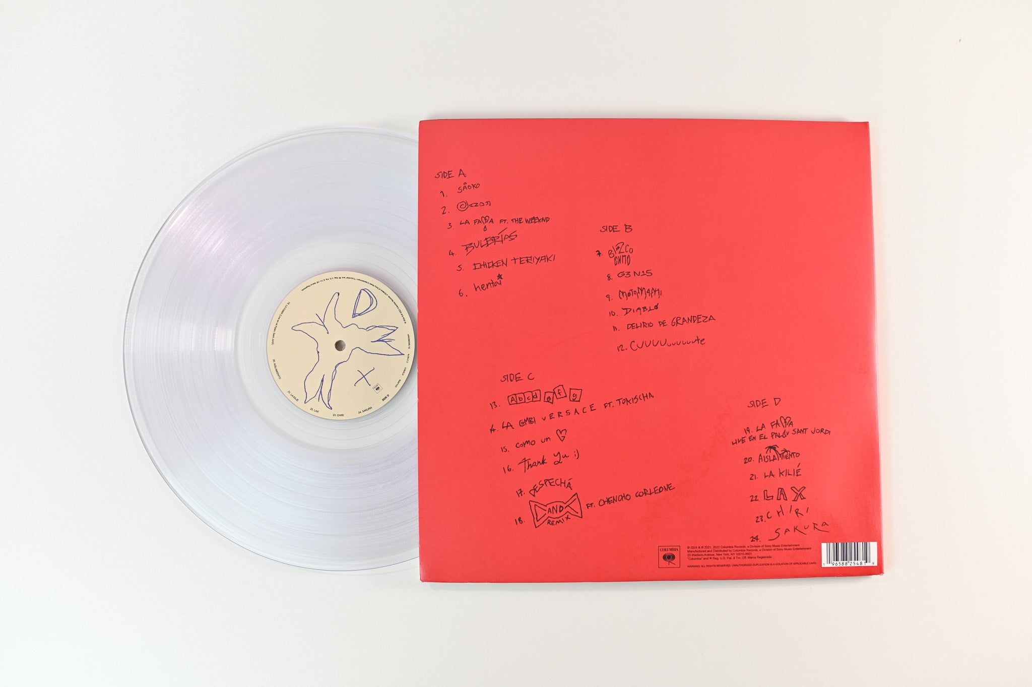 Rosalía - Motomami + on Columbia Deluxe Edition Clear Vinyl