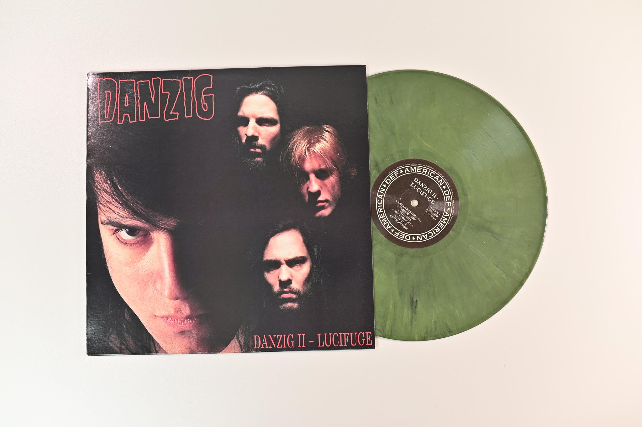 Danzig - Danzig II - Lucifuge Green Marbled Unofficial Pressing