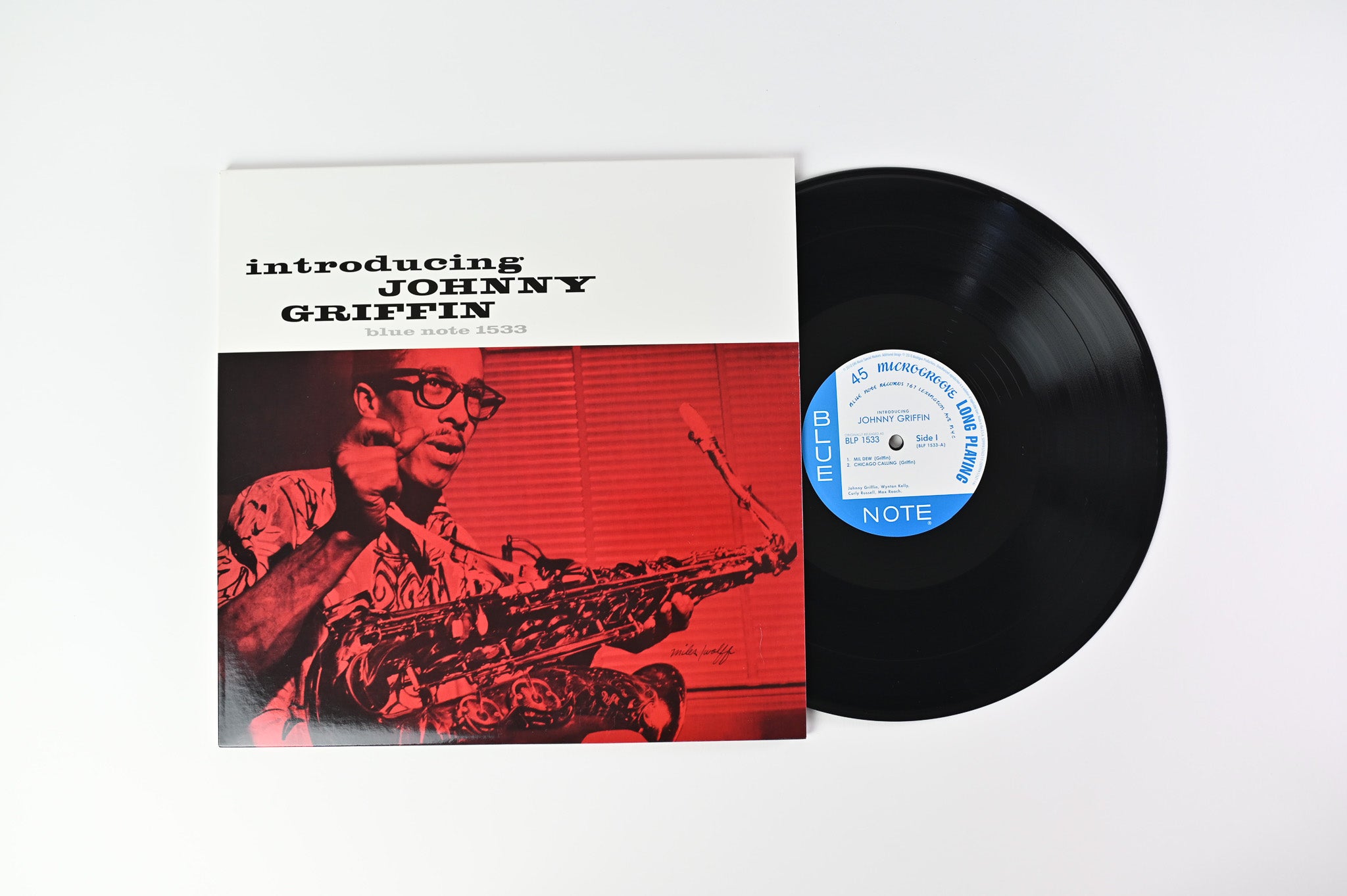 Johnny Griffin - Introducing Johnny Griffin on Blue Note Analogue Productions Reissue Numbered 45 RPM