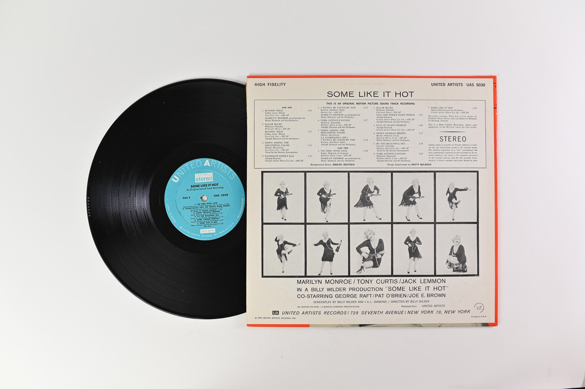 Various - Some Like It Hot on United Artists Records