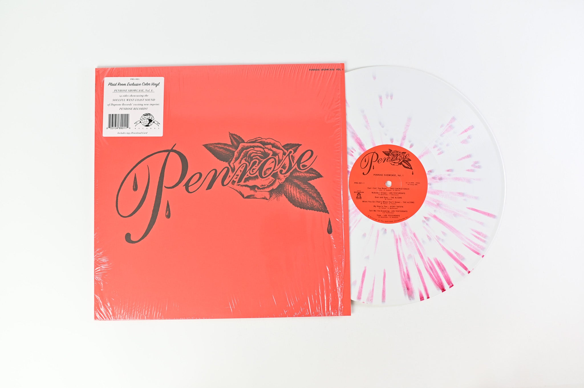 Various - Penrose Showcase: Vol. 1 on Penrose White Rose Splatter