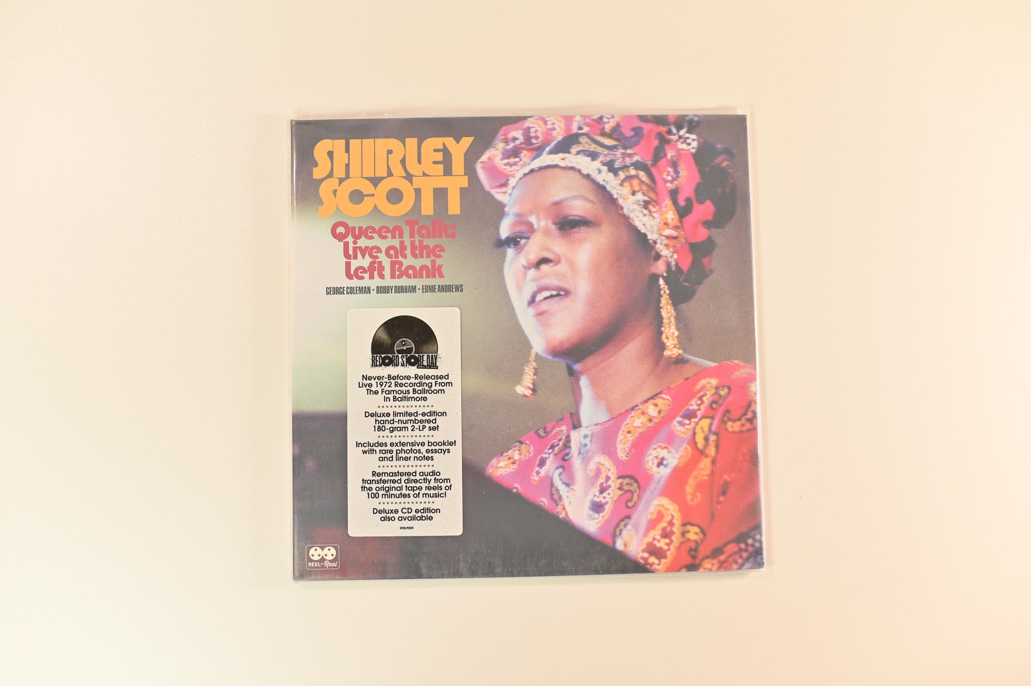Shirley Scott - Queen Talk: Live At The Left Bank on Reel to Real RSD 2023 Ltd Numbered