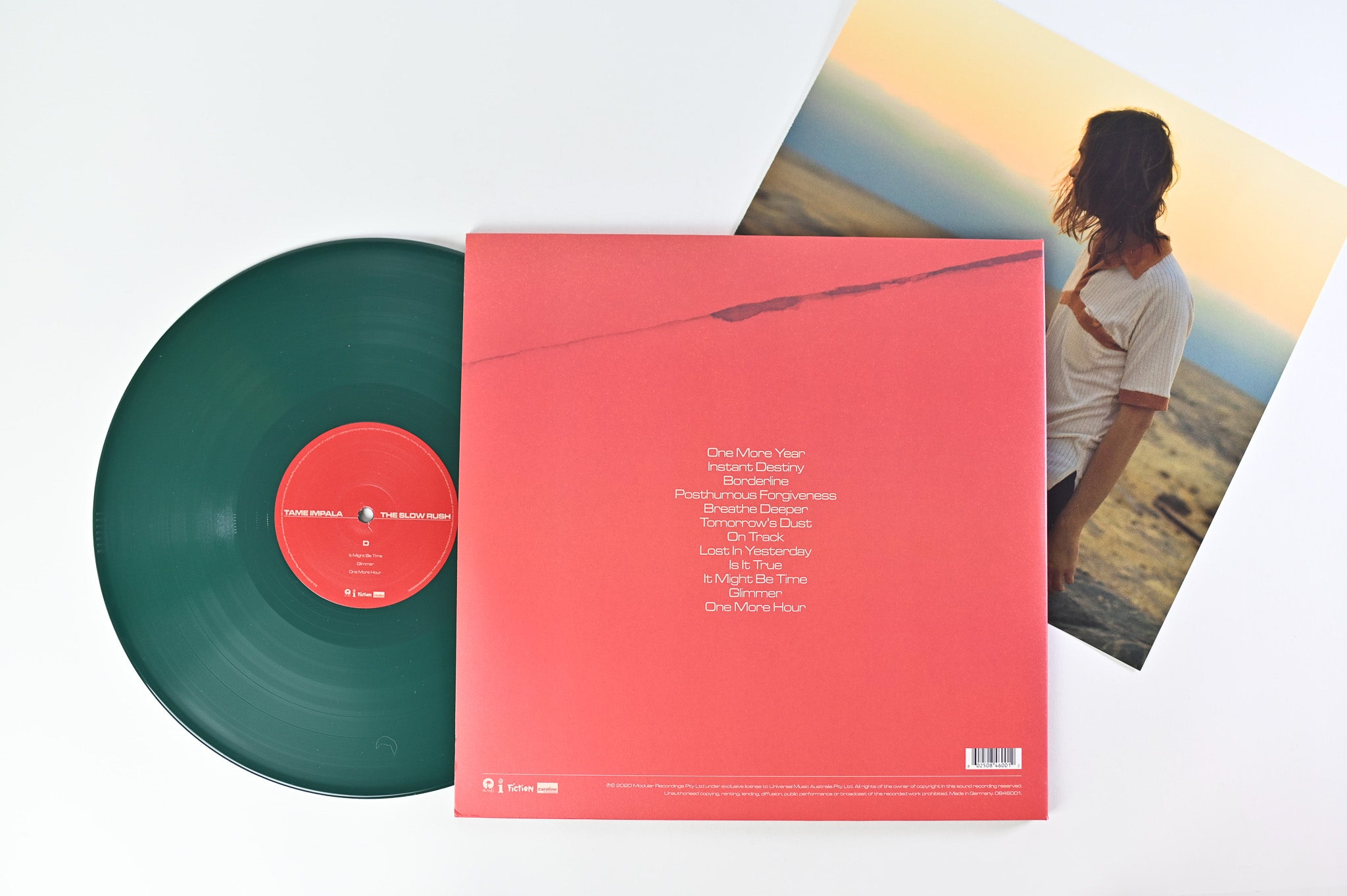 Tame Impala - The Slow Rush on Island Records Ltd. Forest Green Vinyl