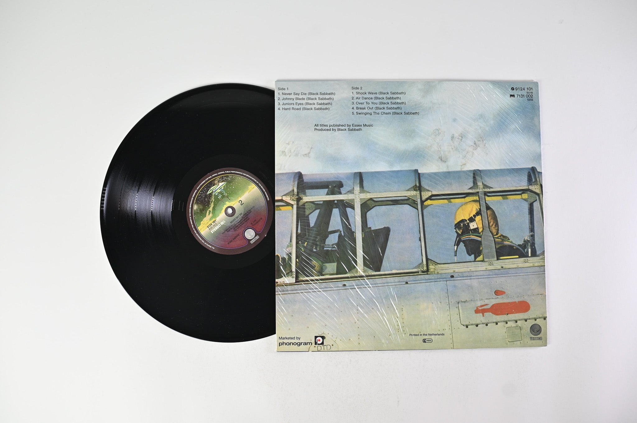 Black Sabbath - Never Say Die! on Vertigo