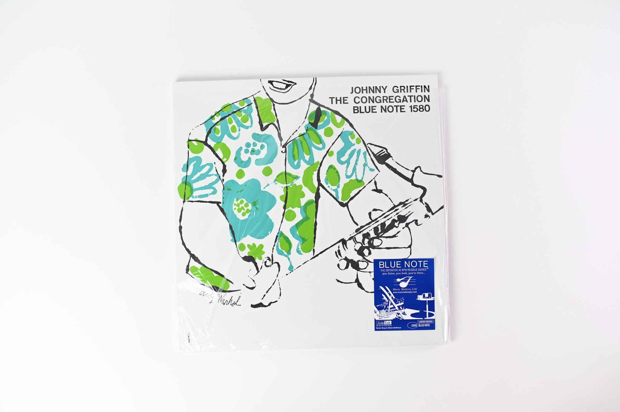 Johnny Griffin - The Congregation on Blue Note Music Matters Ltd Reissue Numbered 45 RPM
