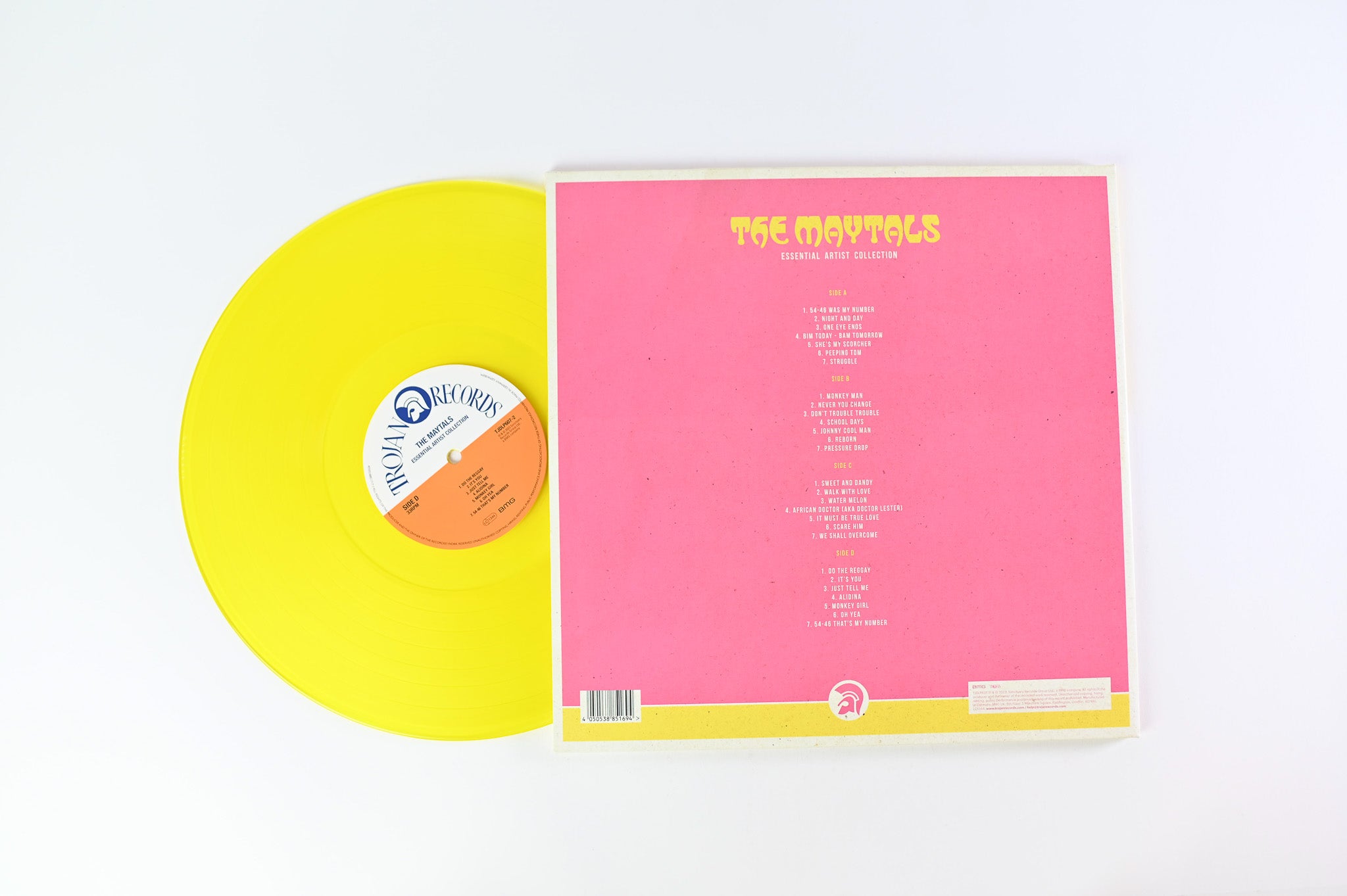 The Maytals - Essential Artist Collection on Trojan Records Yellow Vinyl