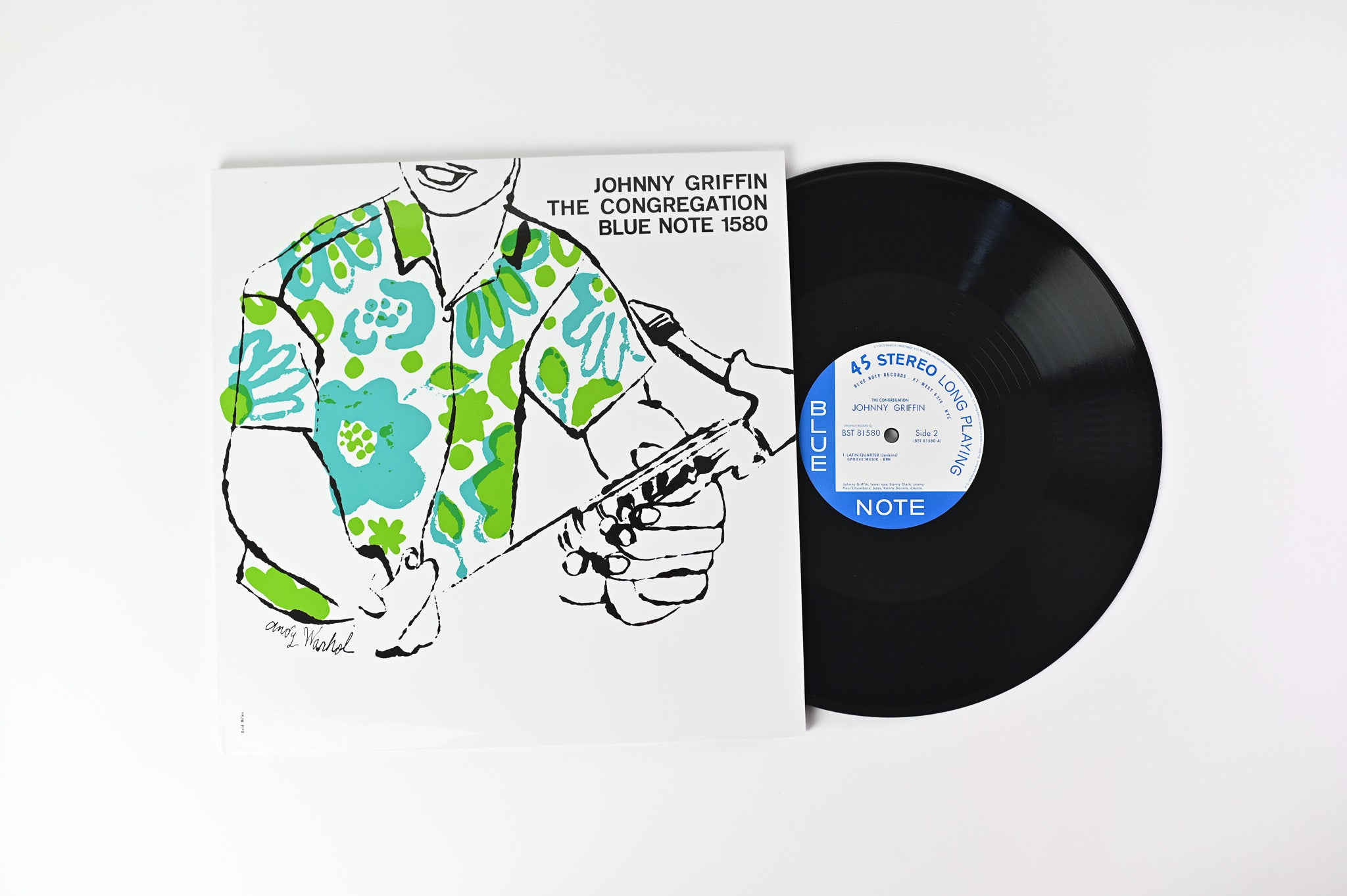 Johnny Griffin - The Congregation on Blue Note Music Matters Ltd Reissue Numbered 45 RPM