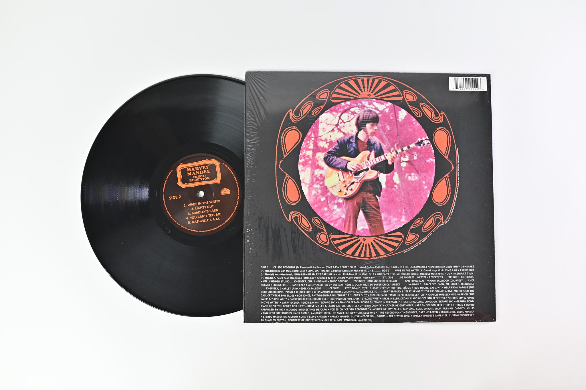 Harvey Mandel - Cristo Redentor on Purple Pyramid Ltd. Reissue