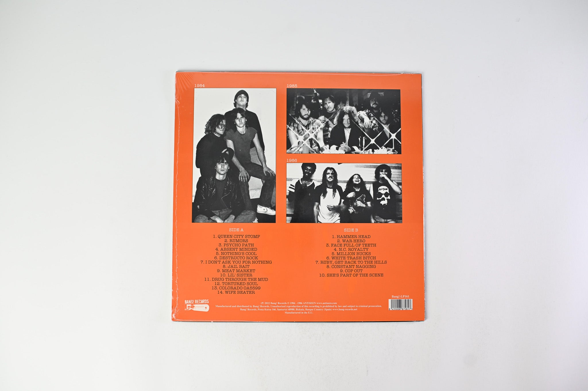 Antiseen - The Dawn Of Antiseen 1984 - 1986 on Bang! Records - Sealed