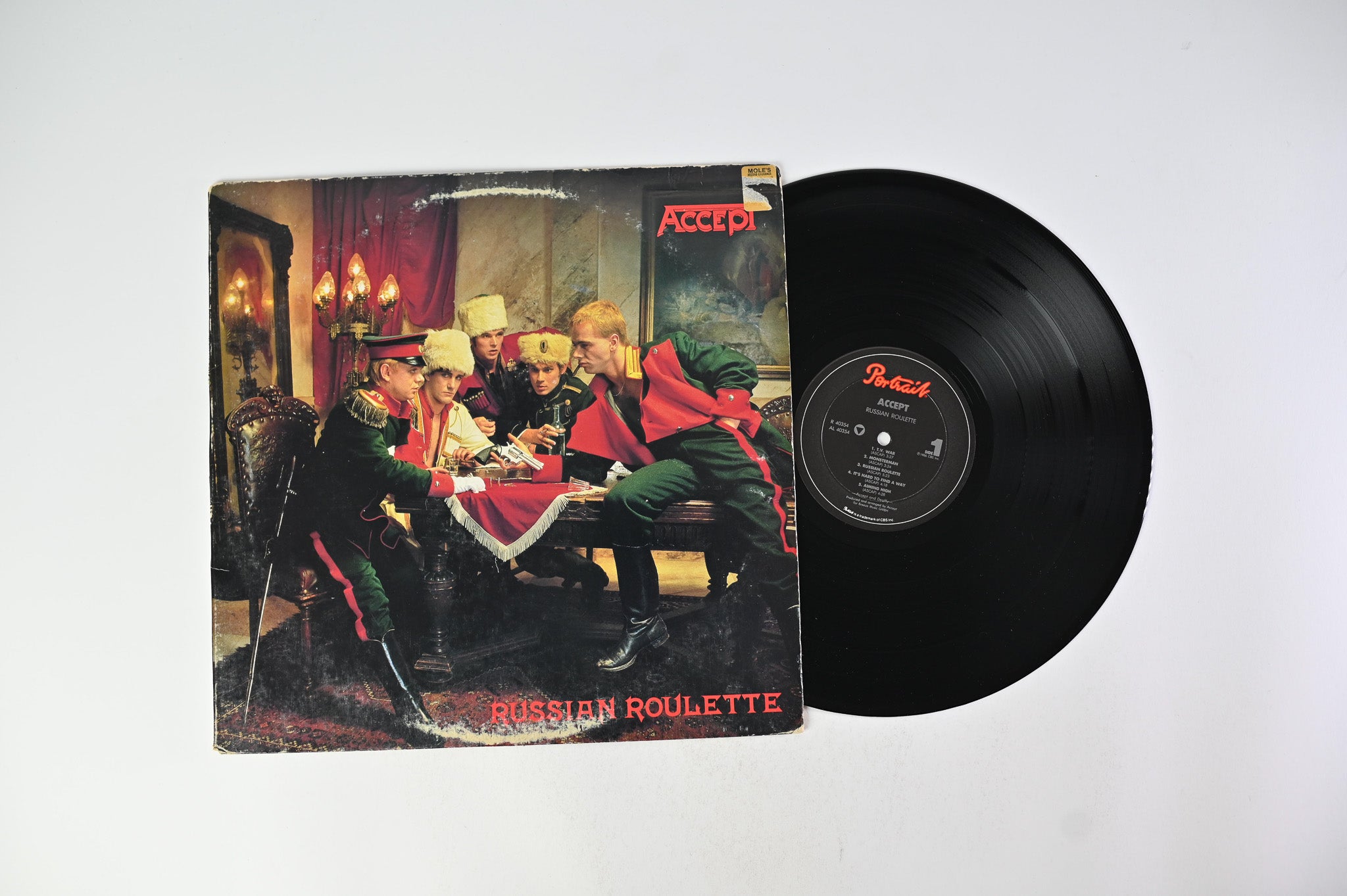 Accept - Russian Roulette on Portrait