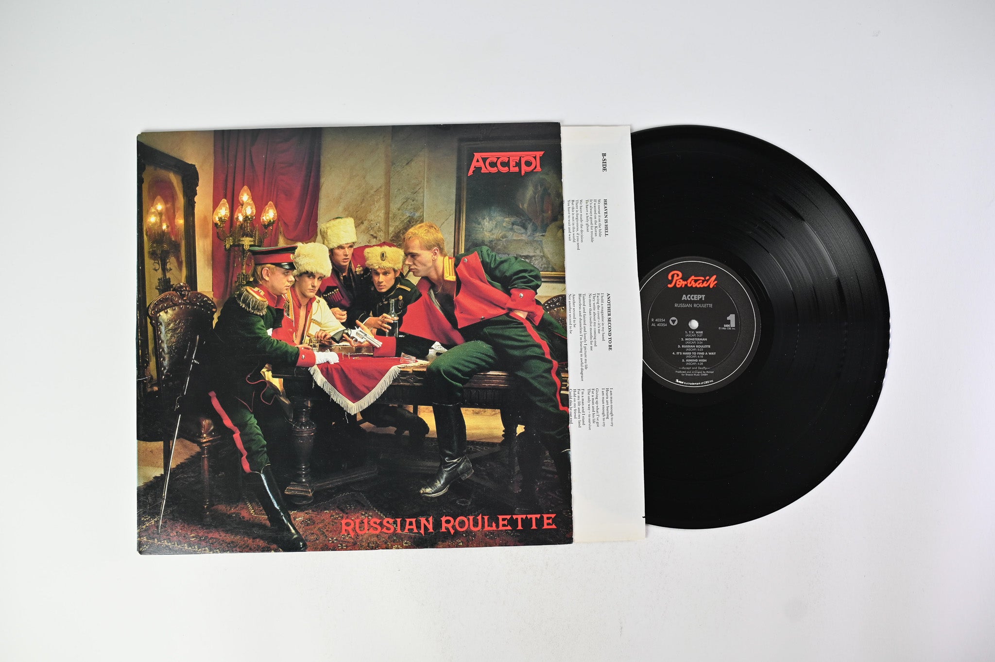 Accept - Russian Roulette on Portrait