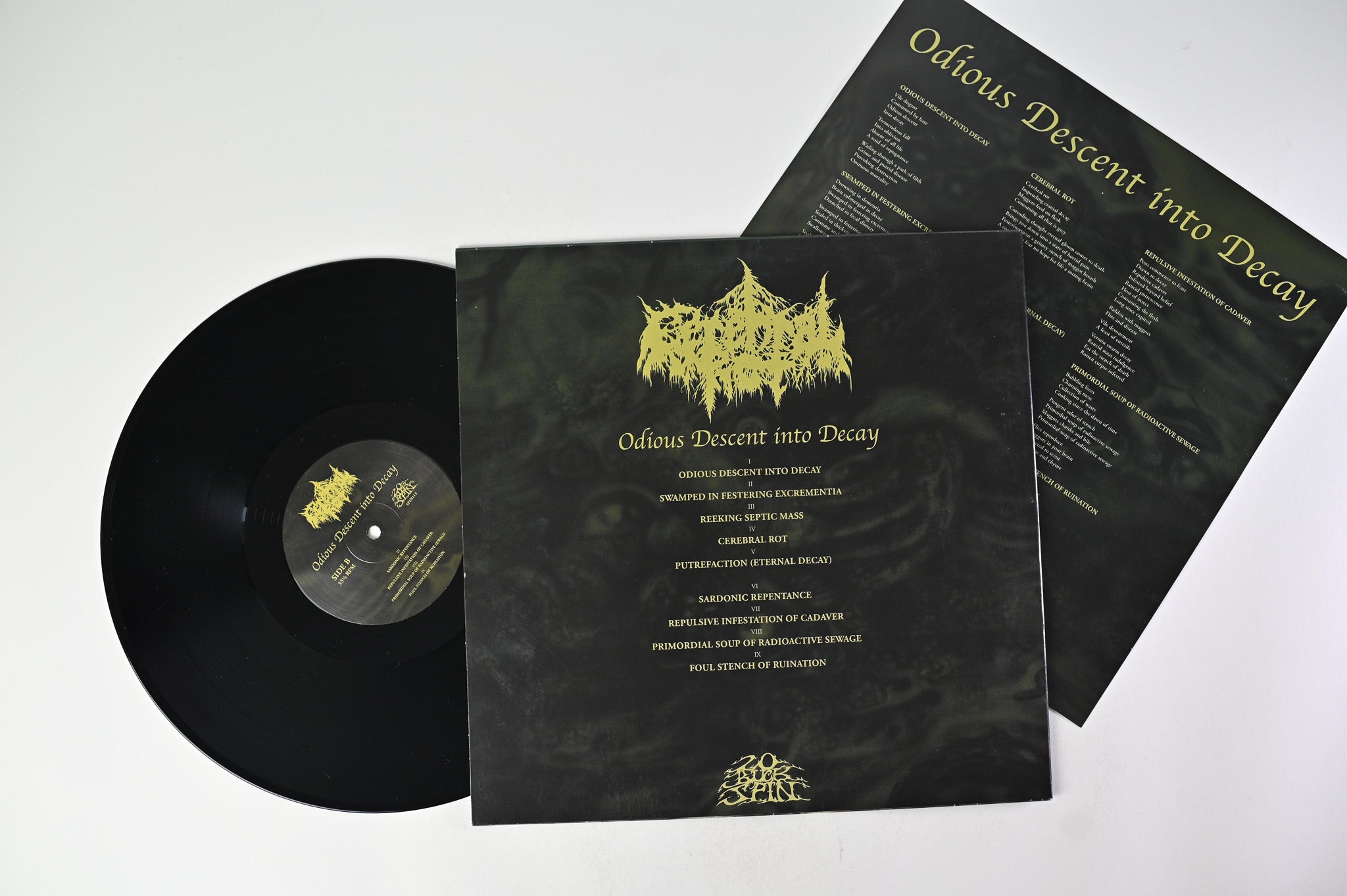 Cerebral Rot - Odious Descent Into Decay on 20 Buck Spin