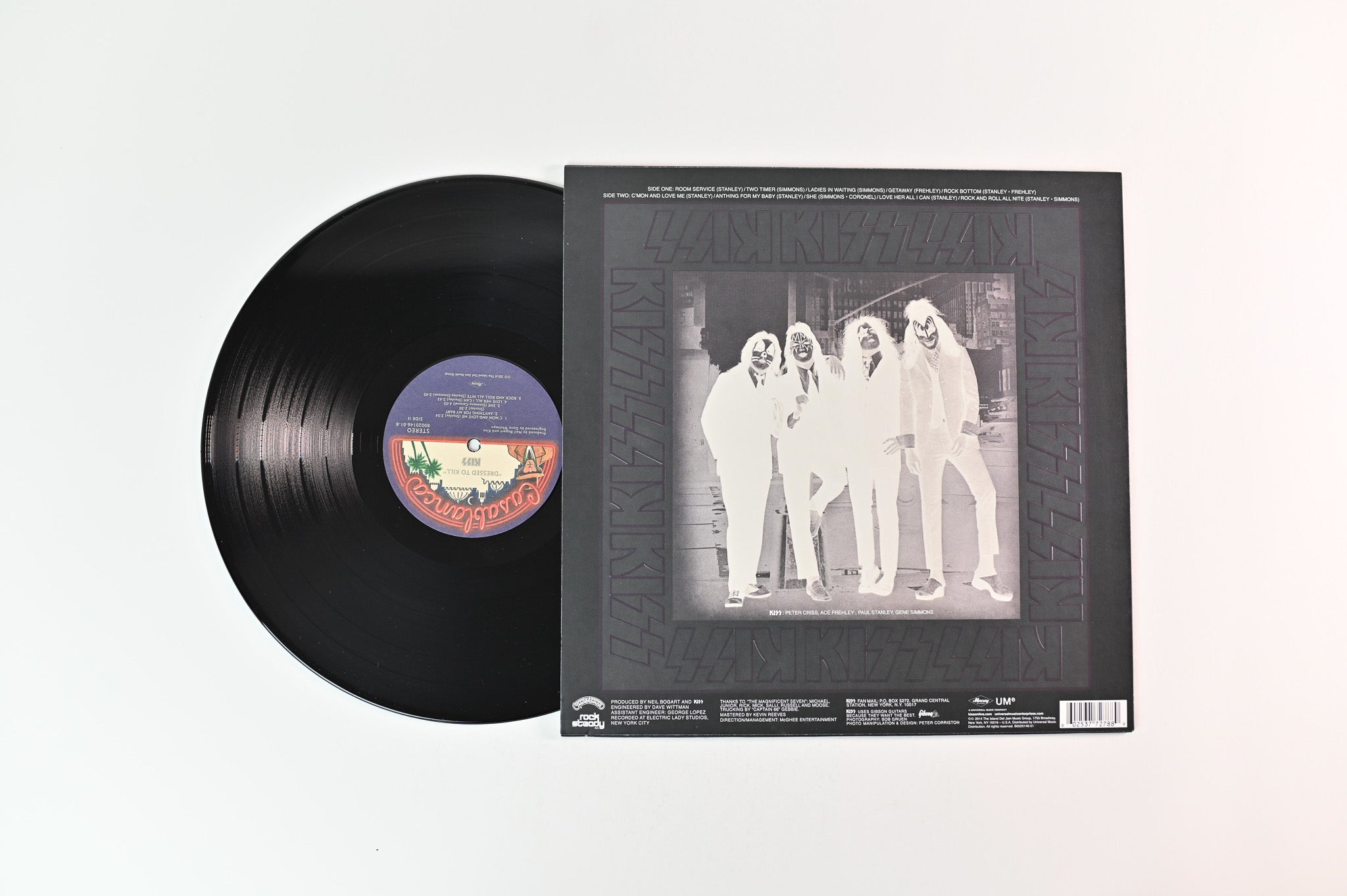 Kiss - Dressed To Kill on Casablanca 180 Gram Reissue