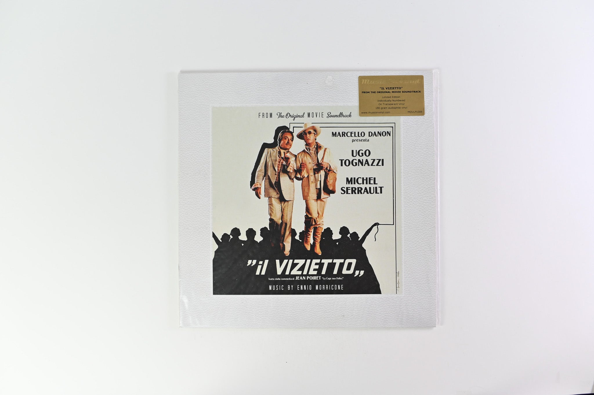 Ennio Morricone - Il Vizietto on Music On Vinyl Transparent Vinyl
