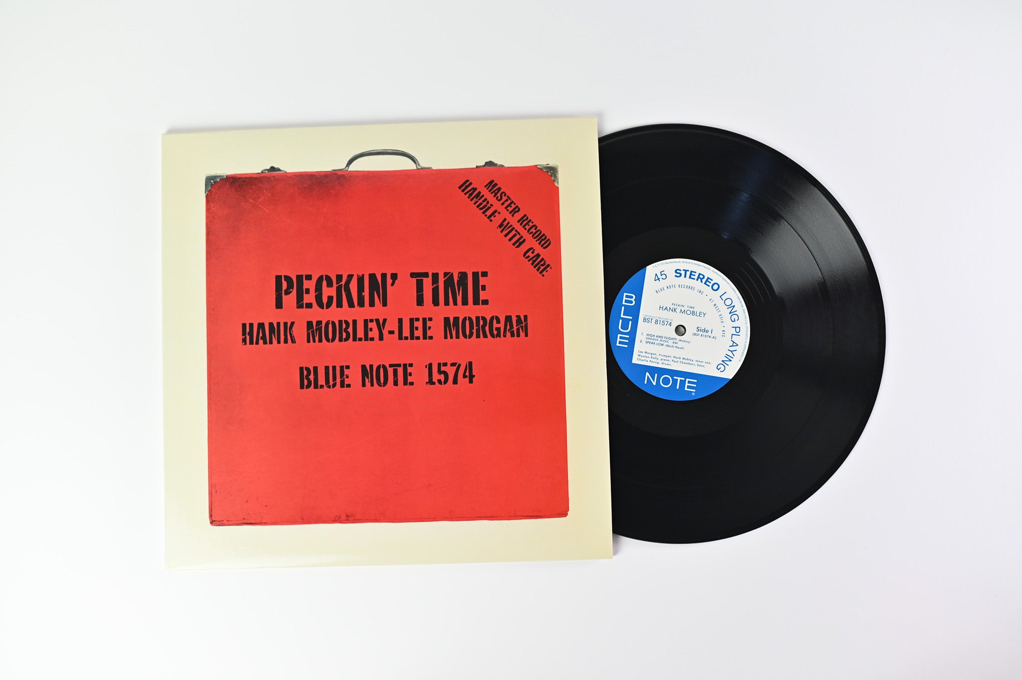 Hank Mobley - Peckin' Time on Blue Note Analogue Productions Ltd 45 RPM Numbered Reissue