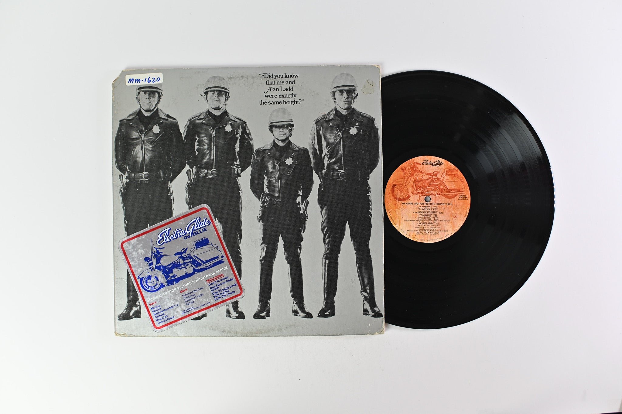 James William Guercio - Electra Glide In Blue (Original Motion Picture Soundtrack) on United Artists Records