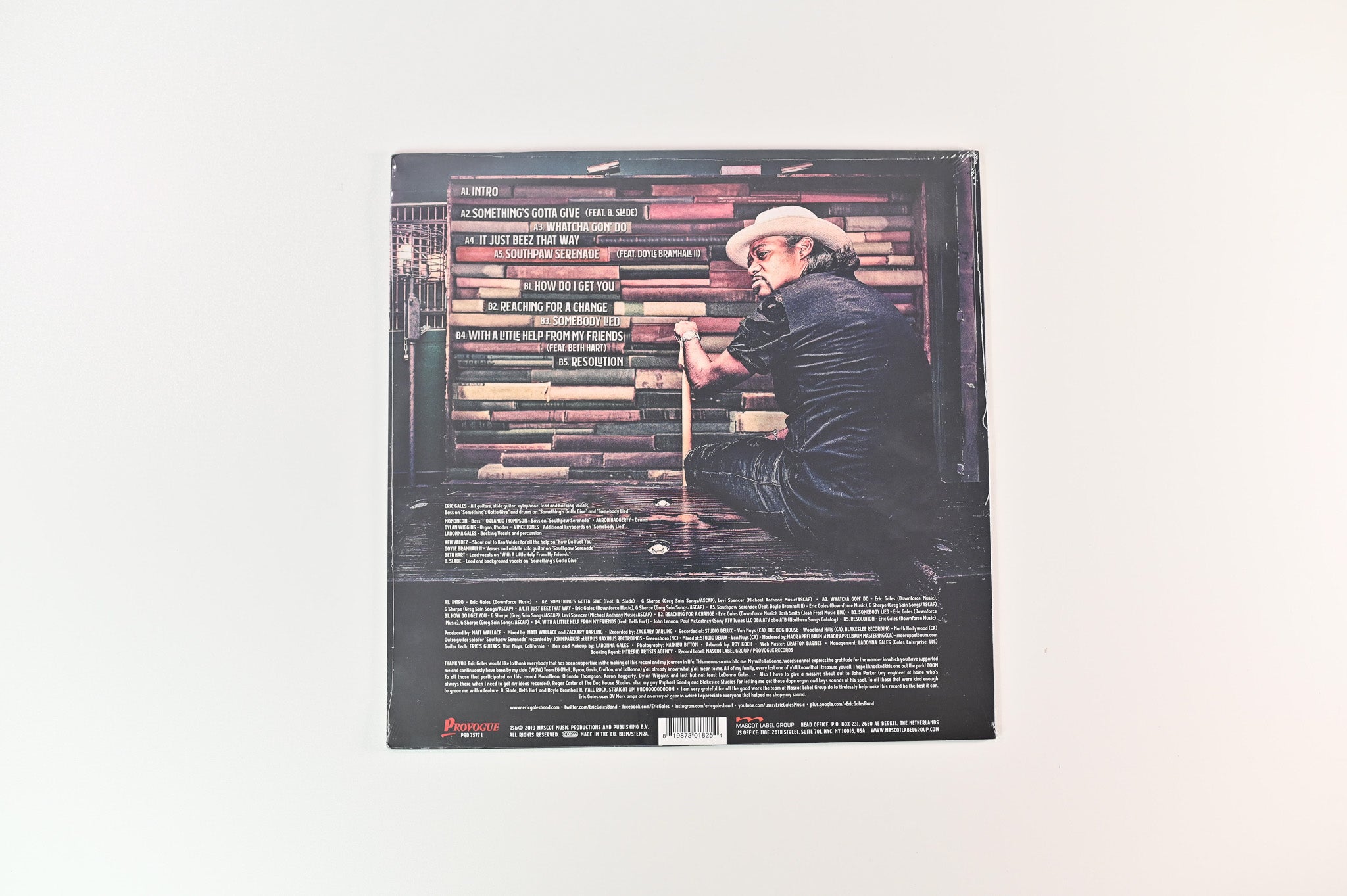 Eric Gales - The Bookends on Provogue Sealed