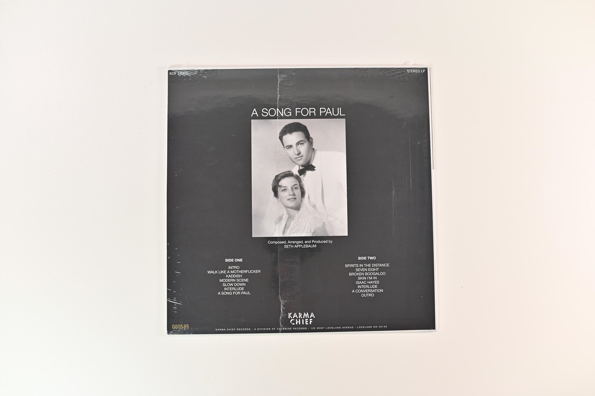 Ghost Funk Orchestra - A Song For Paul on Karma Chief Ltd Numbered Gold Vinyl Sealed