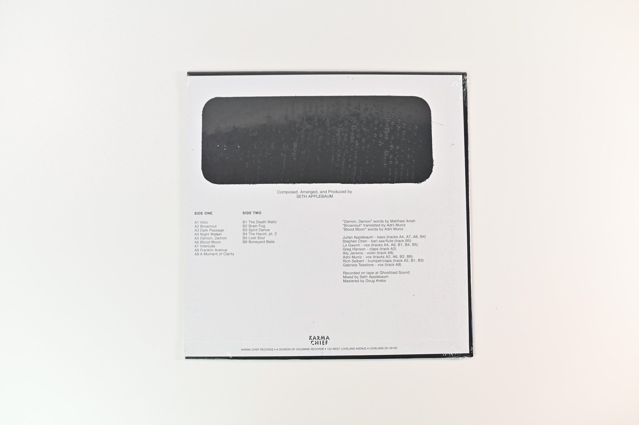 Ghost Funk Orchestra - Night Walker / Death Waltz on Karma Chief Violet Vinyl Sealed