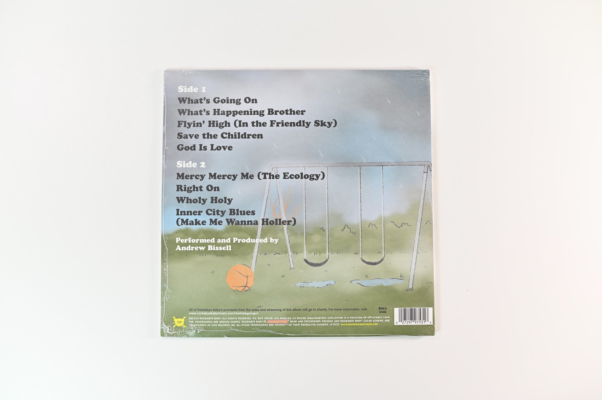 Andrew Bissell - Rockabye Baby! Lullaby Rendition Of Marvin Gaye's What's Going On on Rockabye Baby RSD 2022 Sealed