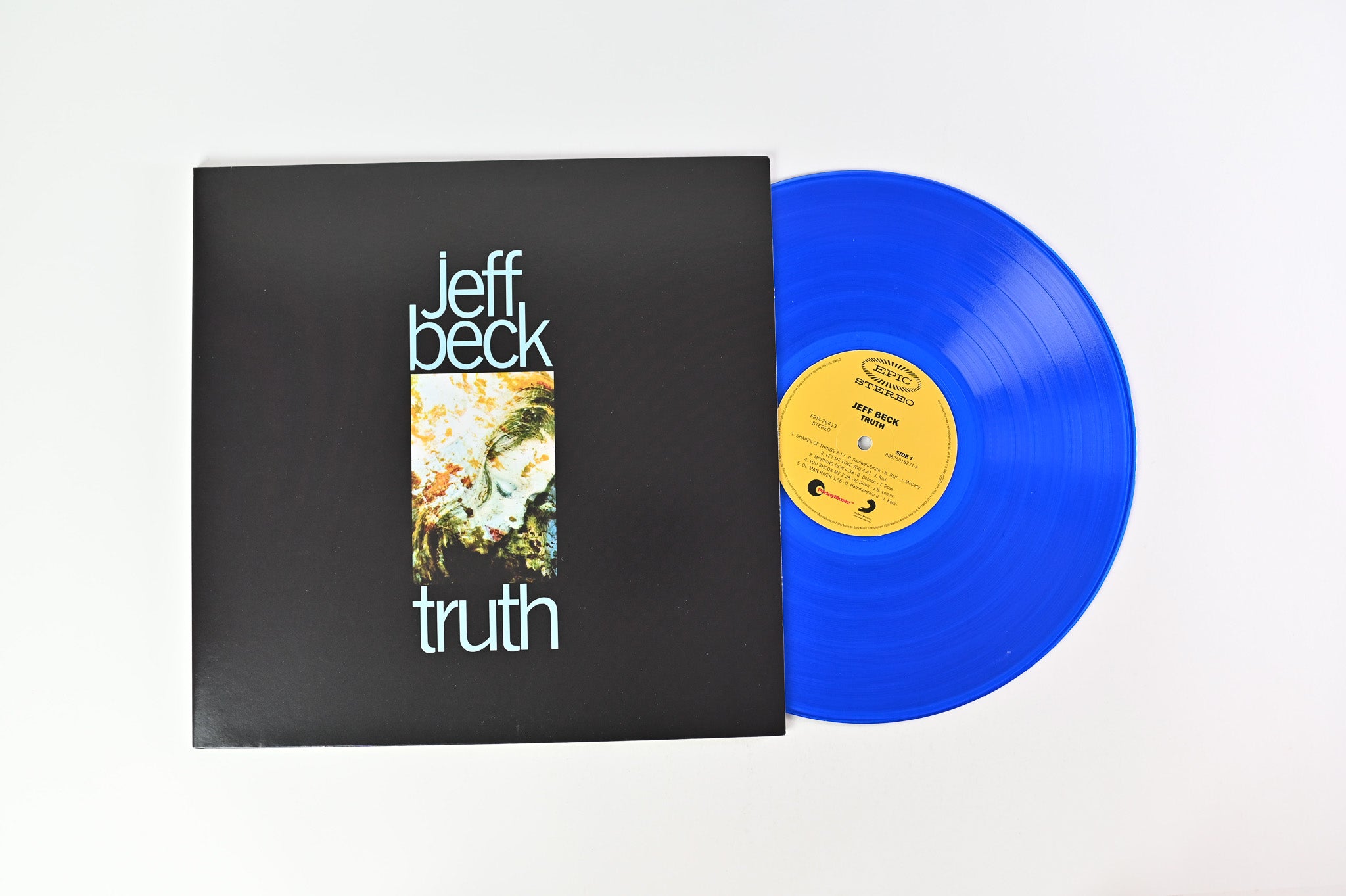 Jeff Beck - Truth on Sony/Friday Music RSD Reissue Blue Transparent Vinyl