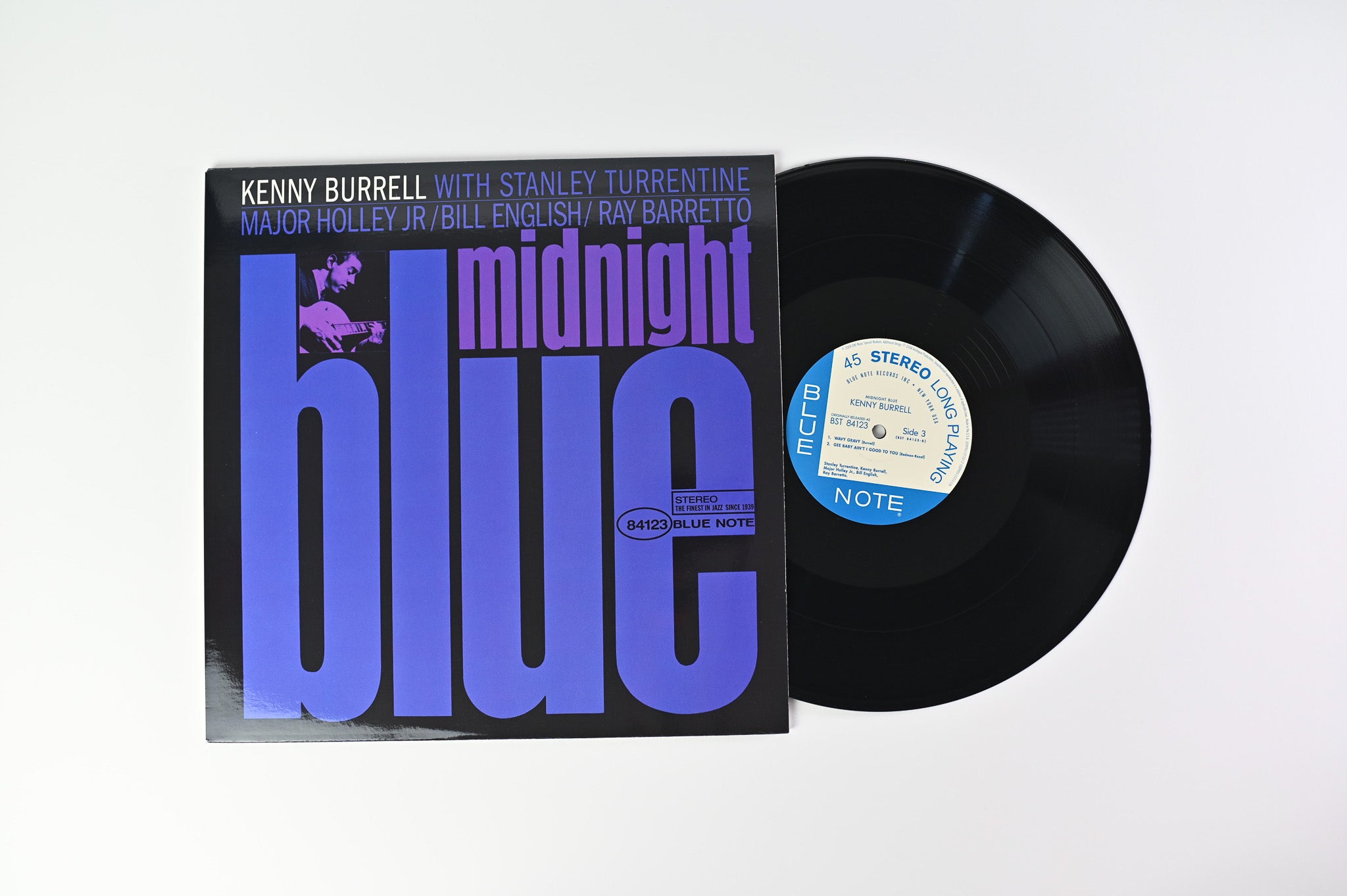 Kenny Burrell - Midnight Blue on Blue Note Analogue Productions Ltd 45 RPM Reissue