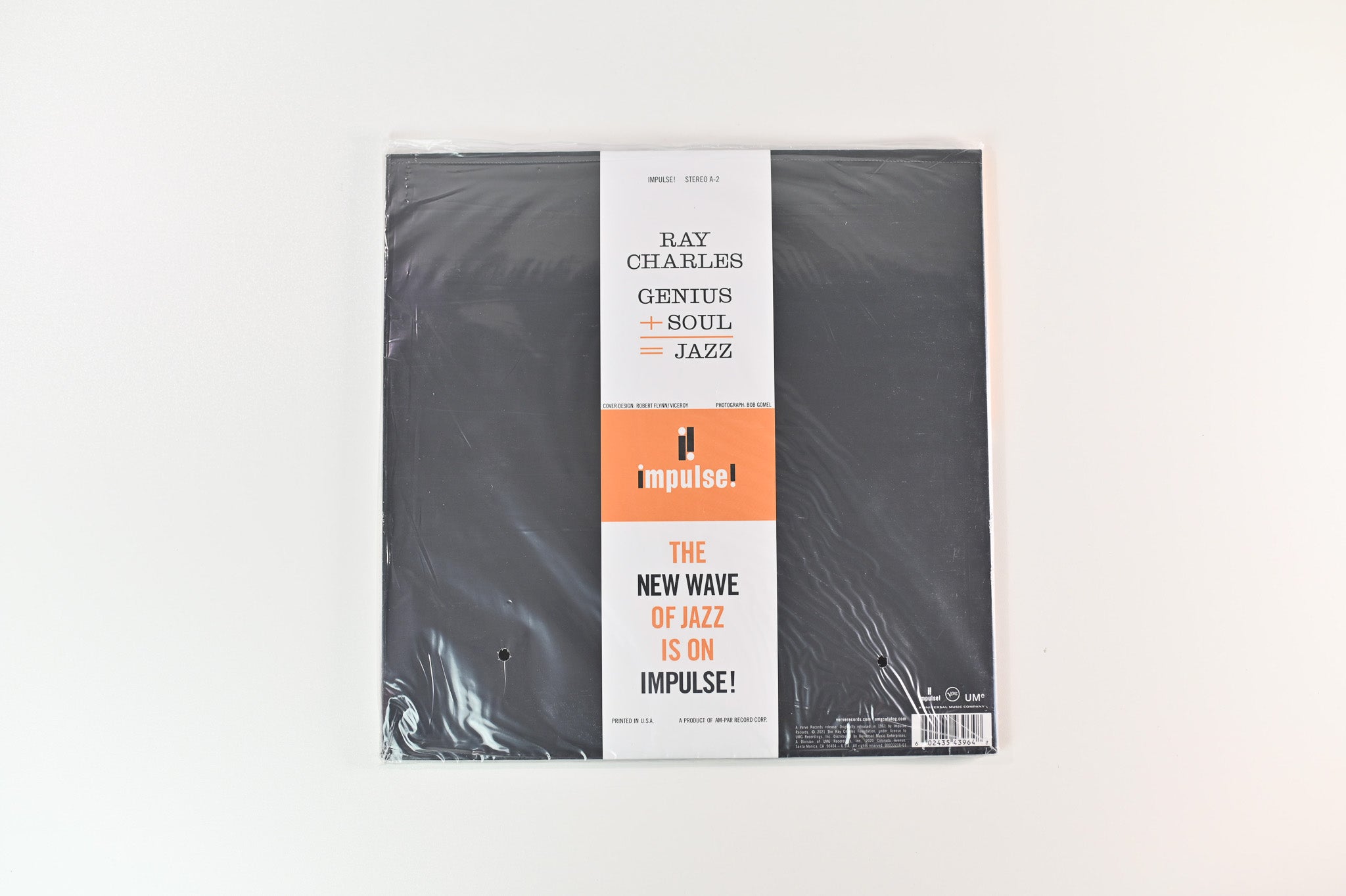 Ray Charles - Genius + Soul = Jazz on Impulse Acoustic Sounds Series Reissue Sealed