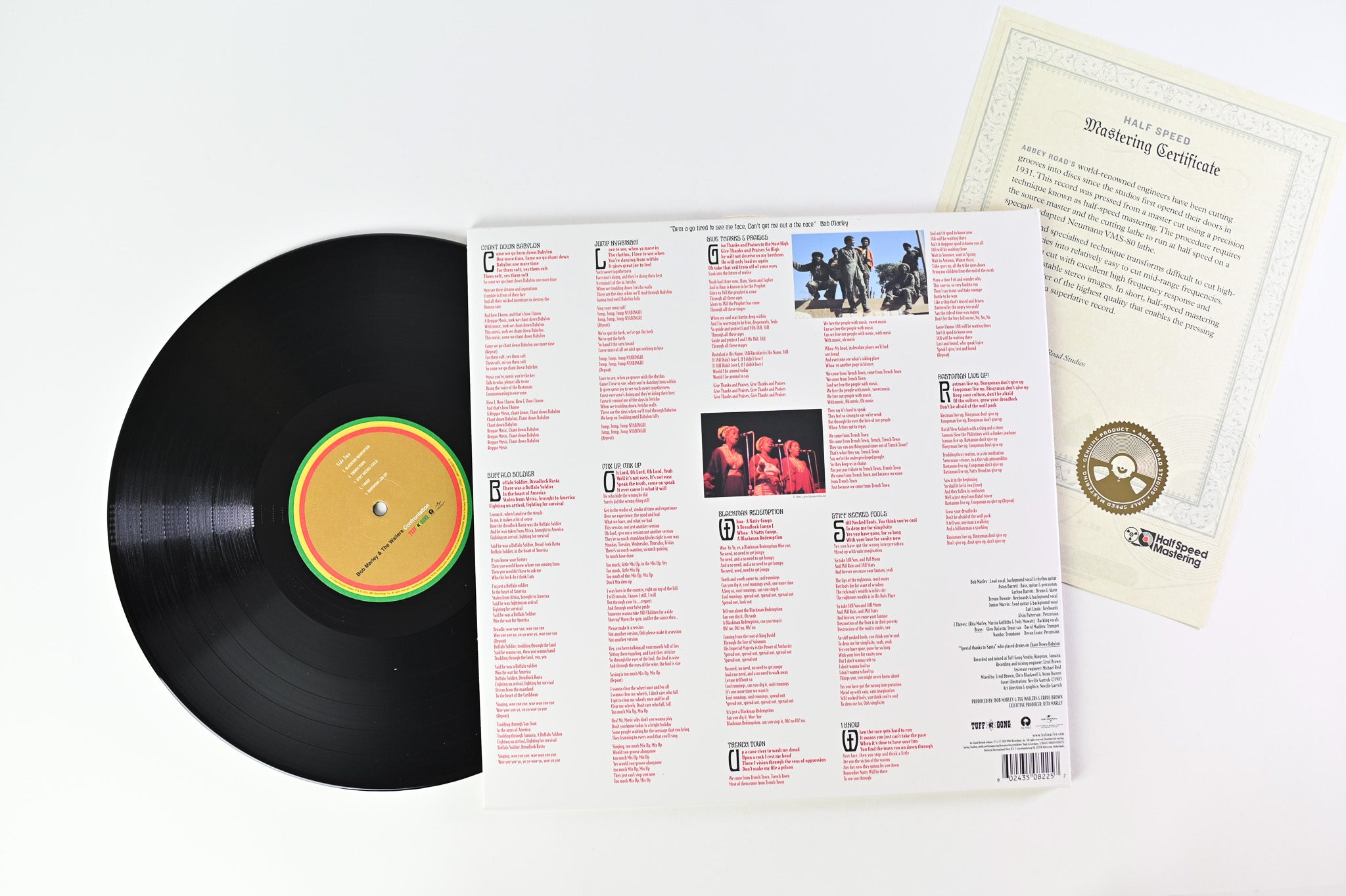 Bob Marley & The Wailers - Confrontation on Tuff Gong/Island Records Reissue Half Speed