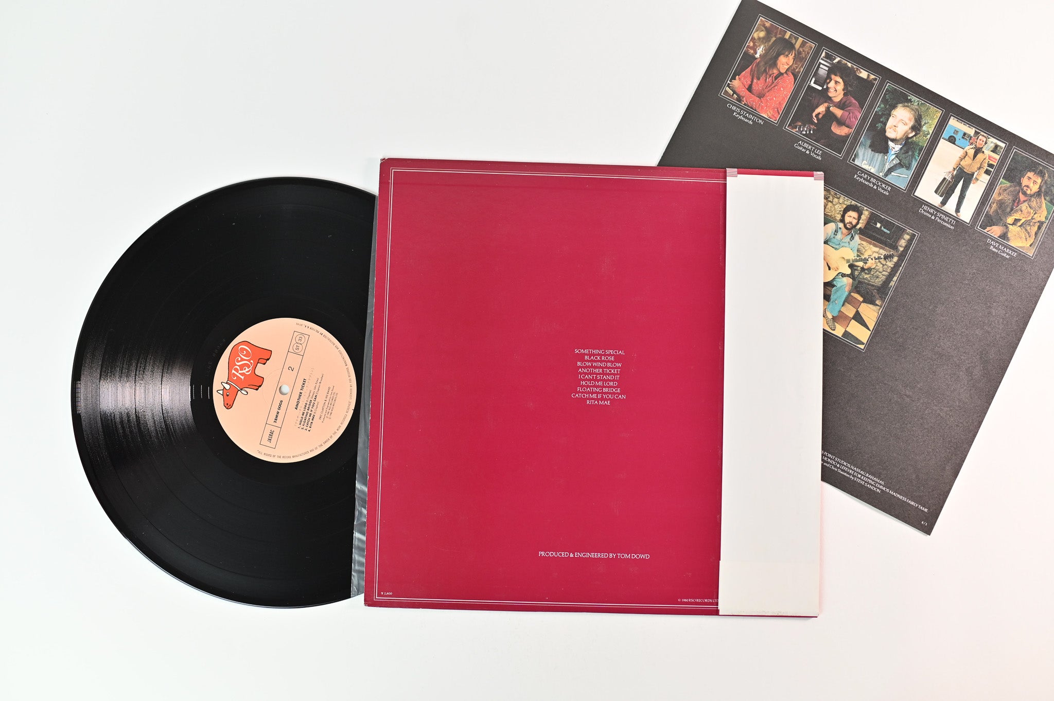 Eric Clapton - Another Ticket on RSO Japanese Pressing