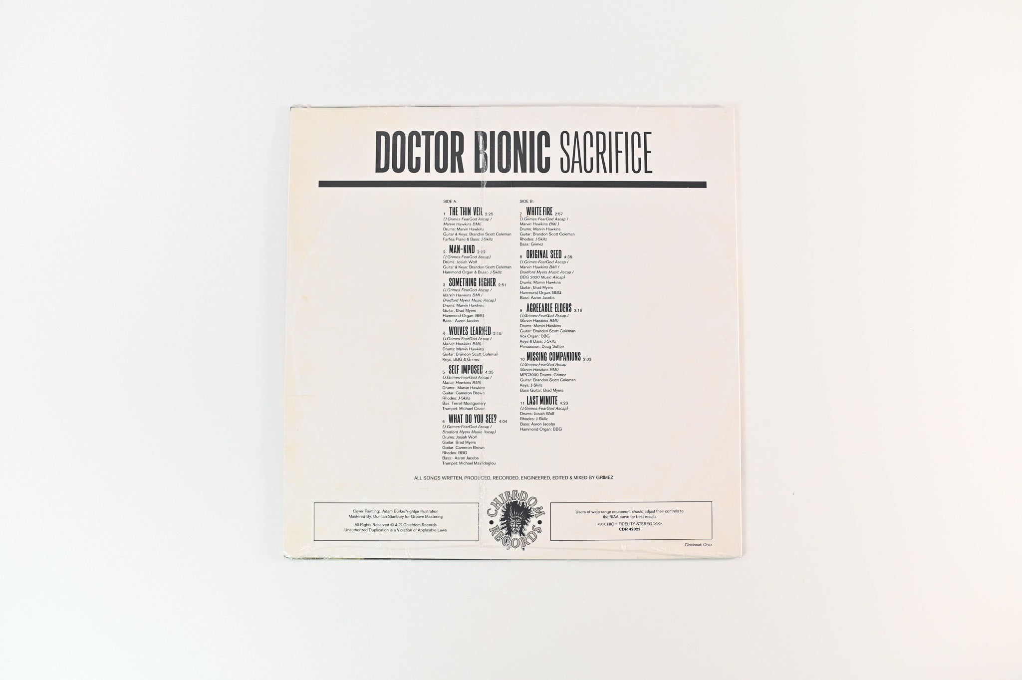 Doctor Bionic - Sacrifice on Chiefdom Sealed