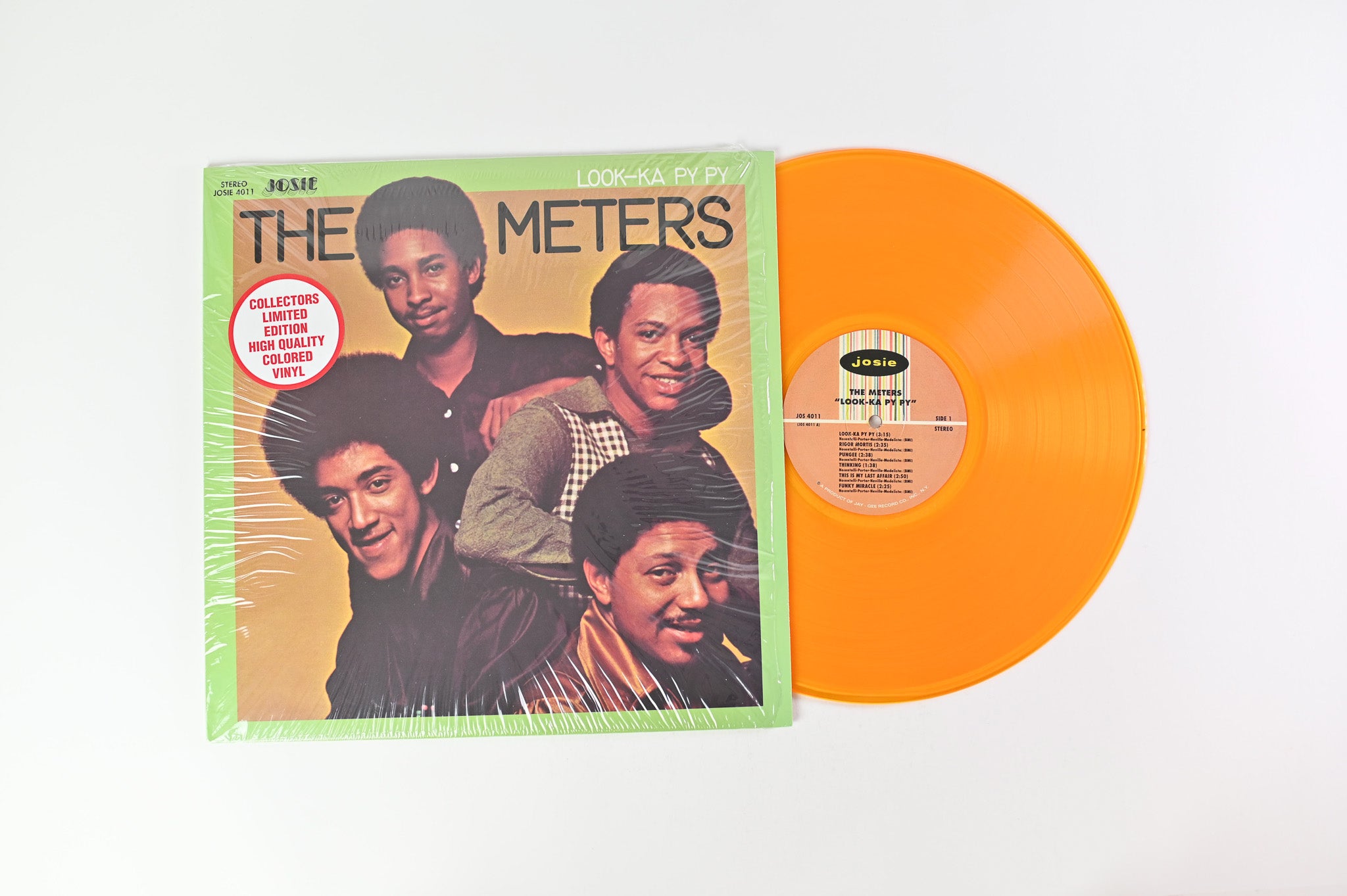 The Meters - Look-Ka Py Py on Josie Reissue on Yellow Vinyl