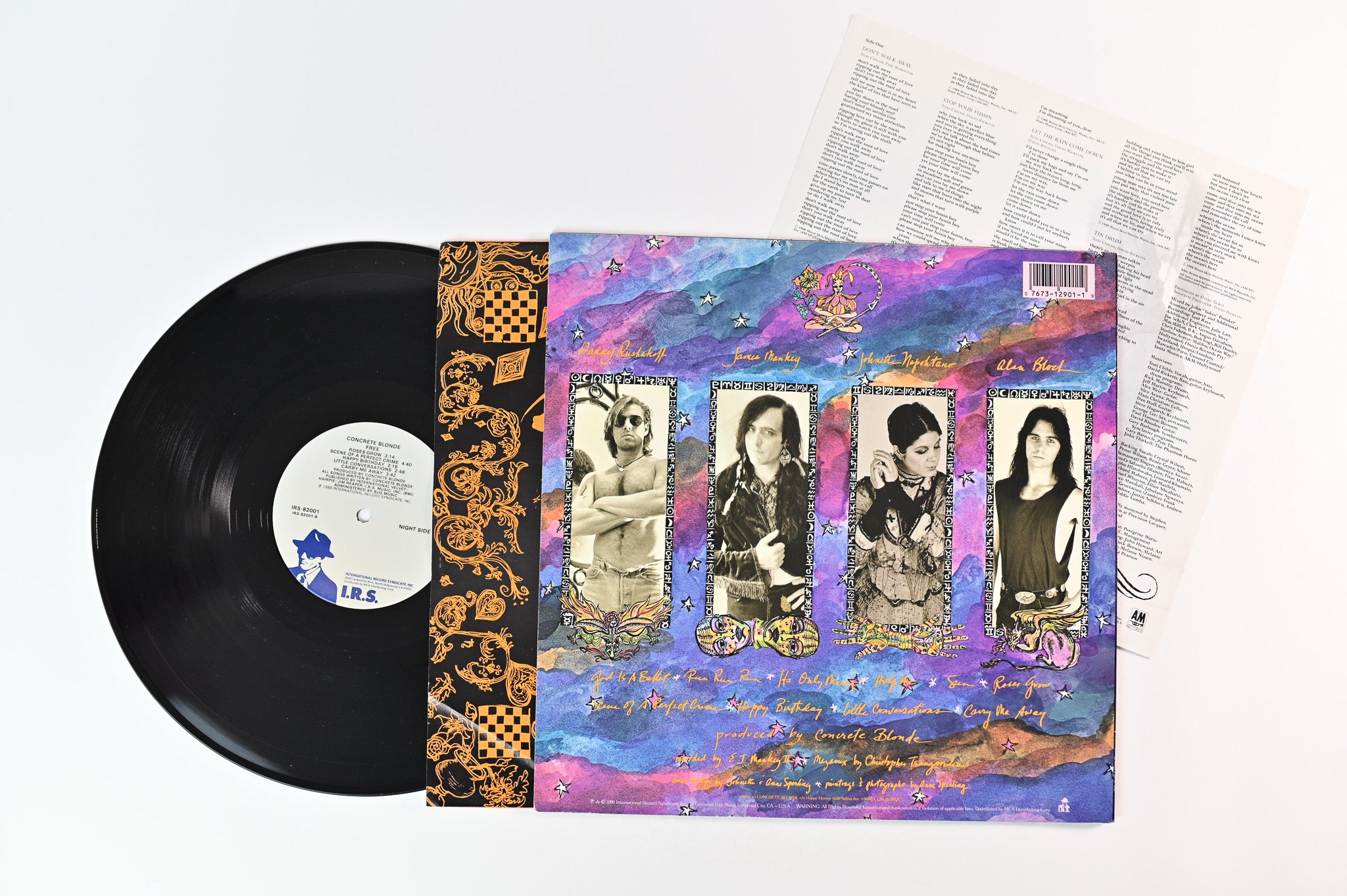 Concrete Blonde - Free on I.R.S. Records