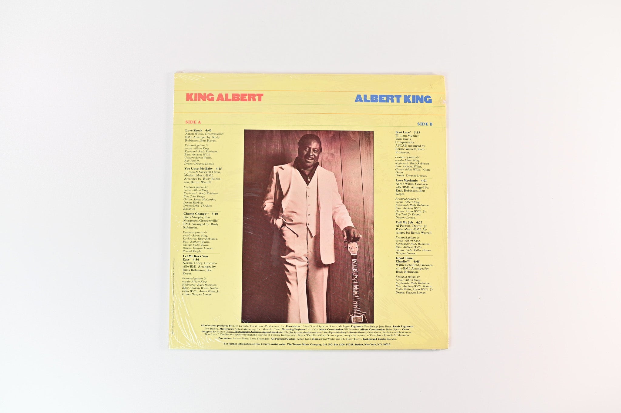 Albert King - King Albert on Tomato Sealed