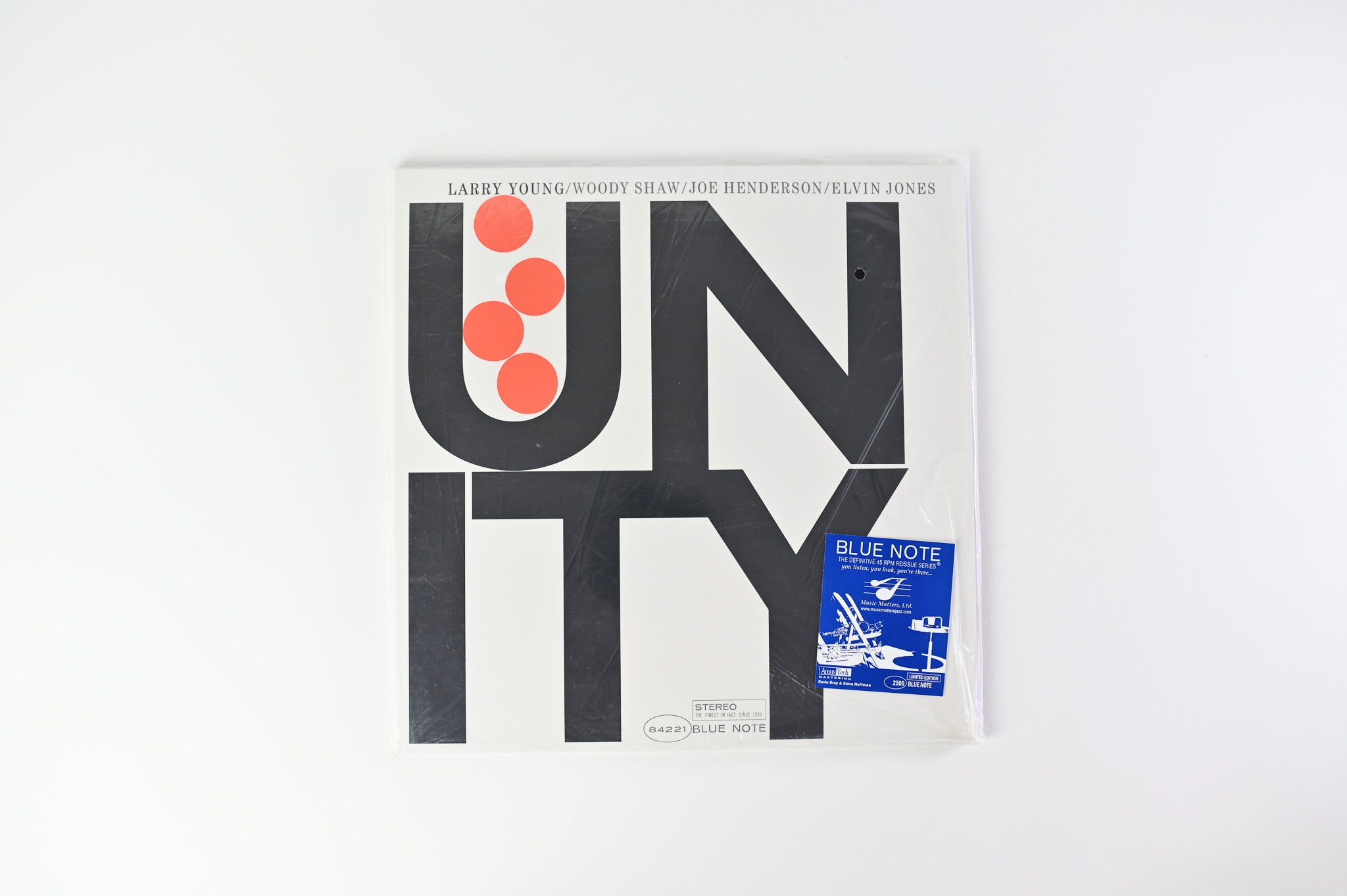 Larry Young - Unity on Blue Note Music Matters Ltd Numbered Reissue 45 RPM