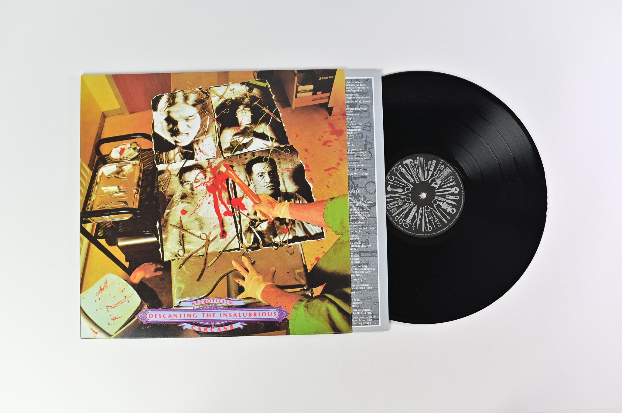 Carcass - Necroticism - Descanting The Insalubrious on Earache Reissue