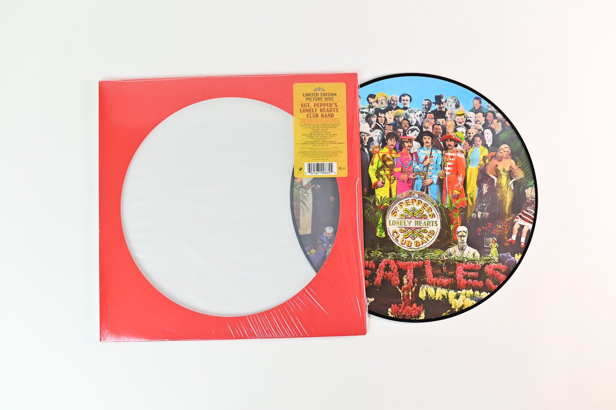 The Beatles - Sgt. Pepper's Lonely Hearts Club Band on Capitol Records Picture Disc Reissue