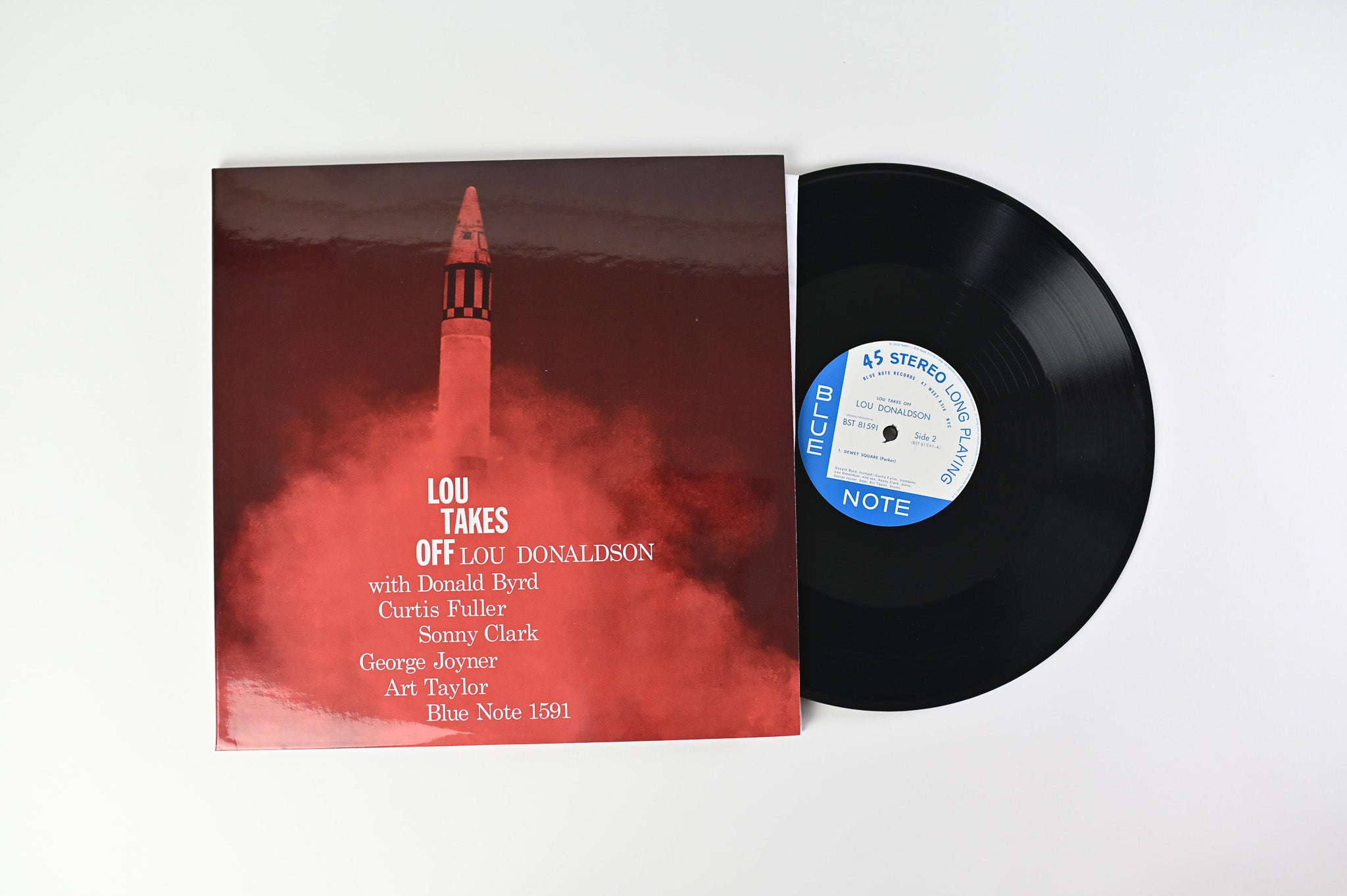 Lou Donaldson - Lou Takes Off on Blue Note Music Matters Ltd Reissue 45 RPM