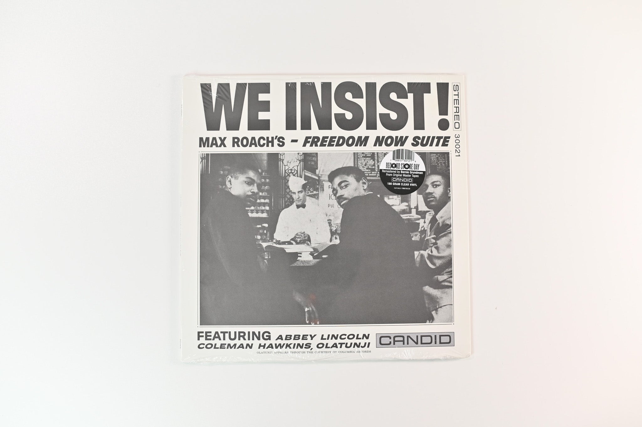 Max Roach - We Insist! Max Roach's Freedom Now Suite on Candid RSD 2022 Clear Vinyl Reissue Sealed