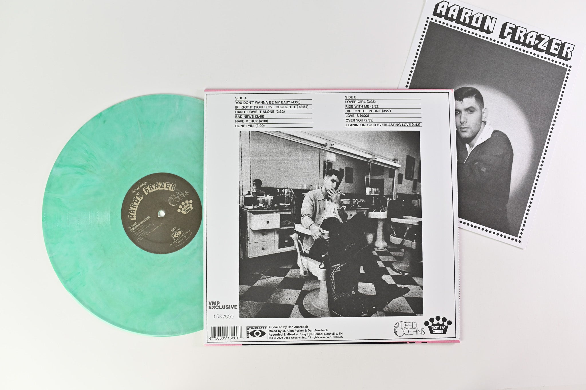 Aaron Frazer - Introducing... on Easy Eye Vinyl Me Please Ltd Numbered Green Seafoam Wave